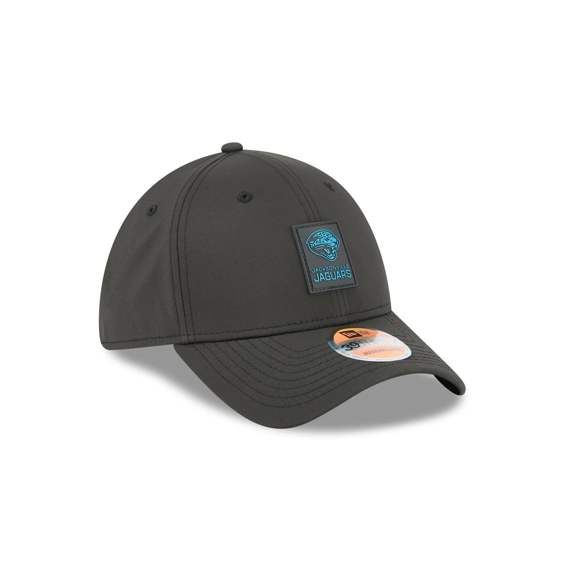 Jacksonville Jaguars 2025 Sideline Hot Weather Historic 39THIRTY Stretch Fit Hat - Image 3