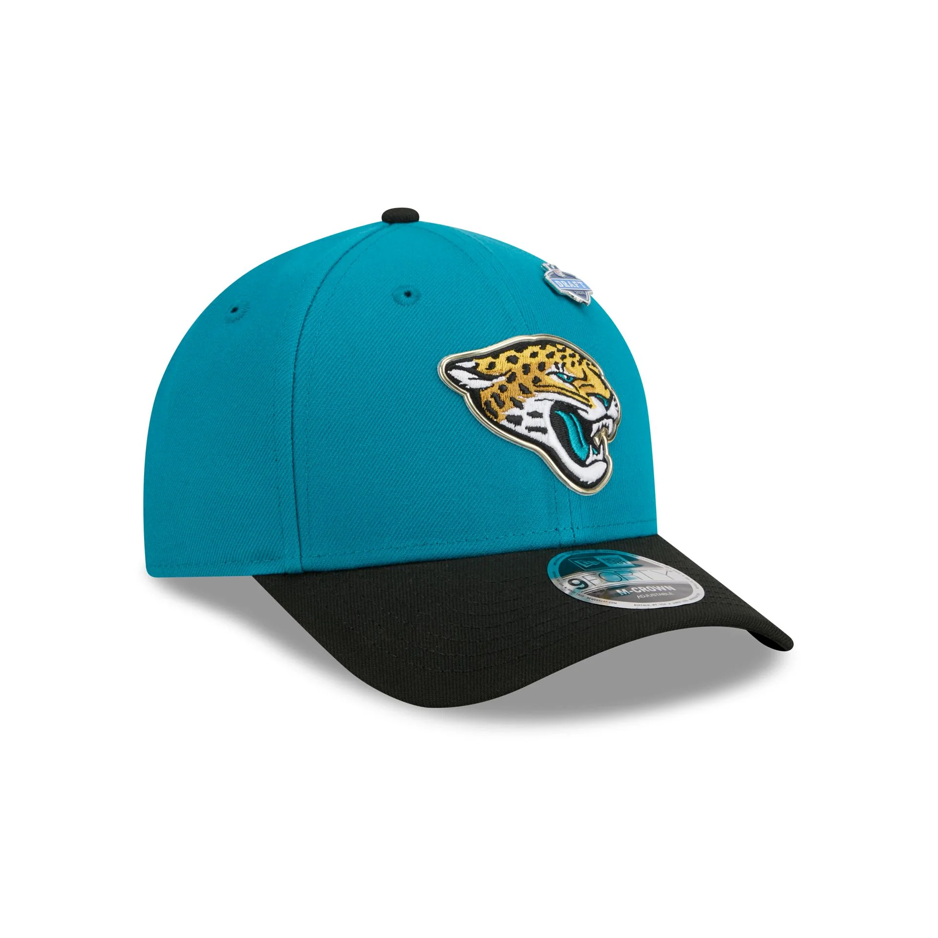Jacksonville Jaguars 2026 Draft 9FORTY M-Crown Snapback Hat - Image 3