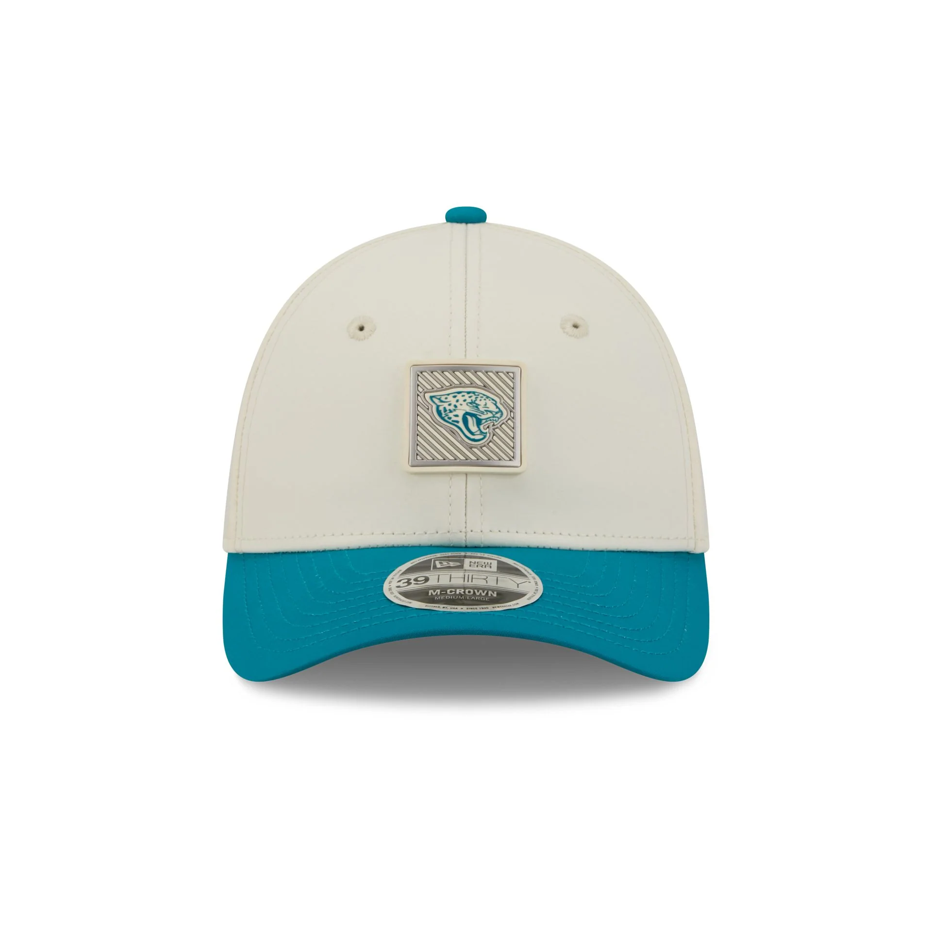 Jacksonville Jaguars 2026 Training 39THIRTY M-Crown Stretch-Fit Hat - Image 2