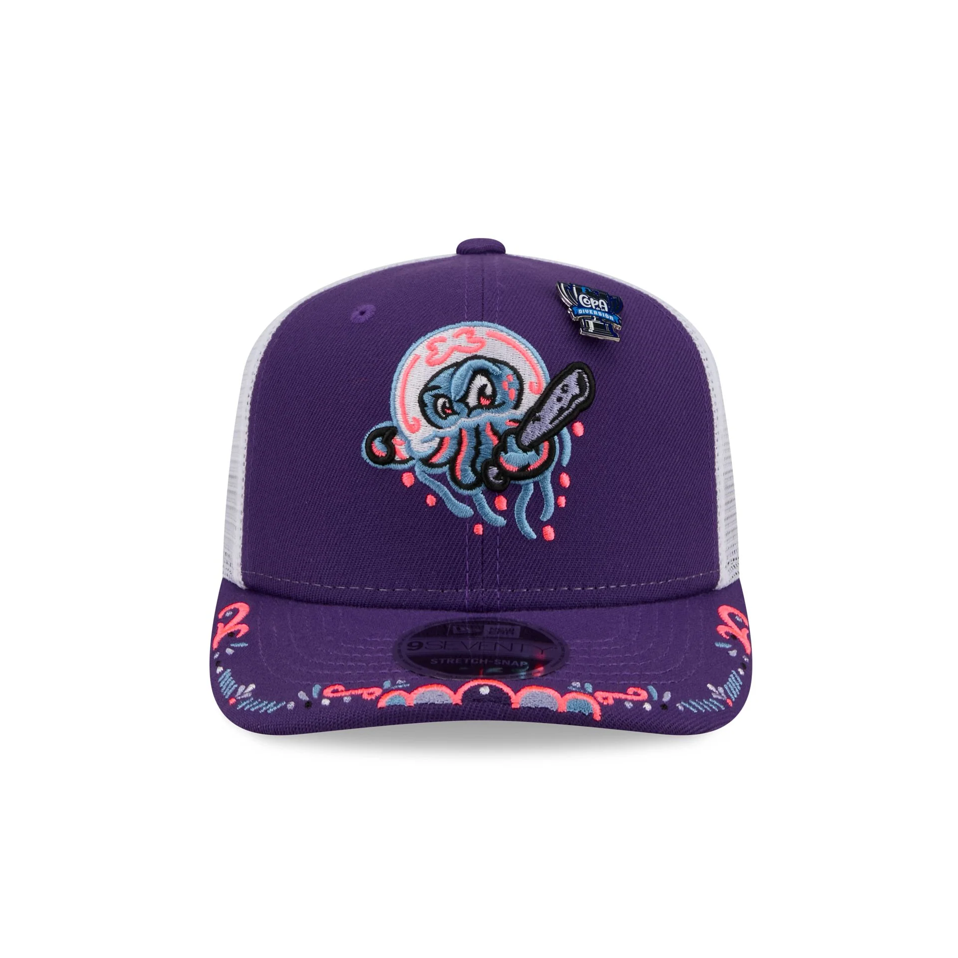 Jersey Shore BlueClaws 2026 Copa de la Diversión 9SEVENTY Trucker Hat - Image 2