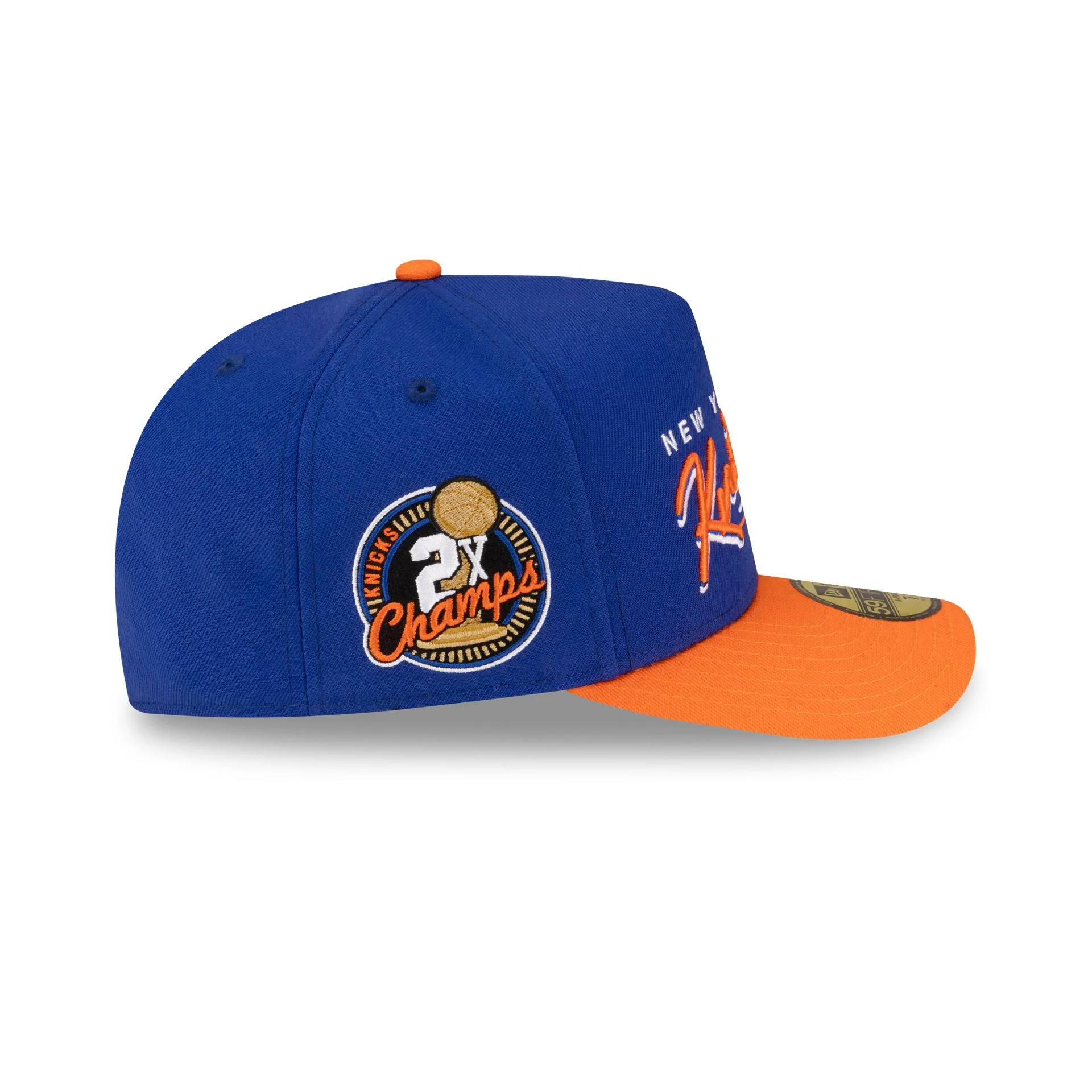 Just Caps Championship Classic New York Knicks 59FIFTY A-Frame Fitted Hat - Image 4