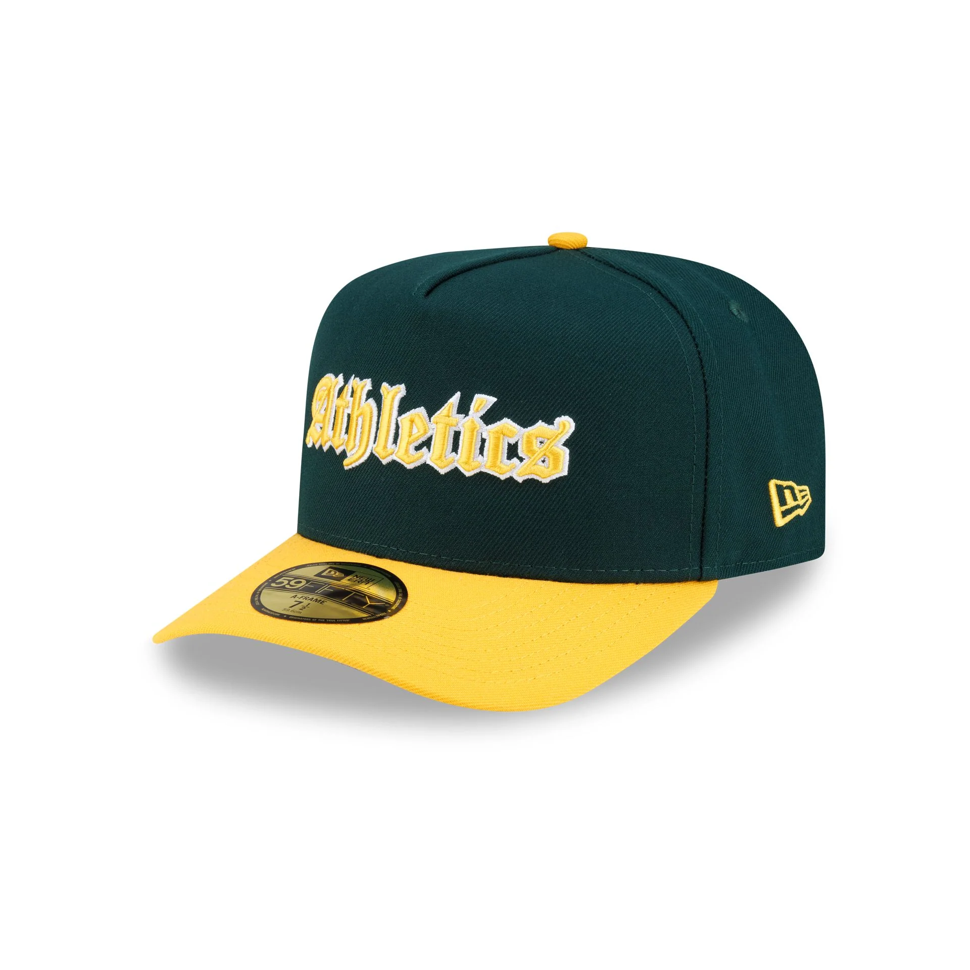 Just Caps Gothic Script Athletics 59FIFTY A-Frame Fitted Hat - Image 3
