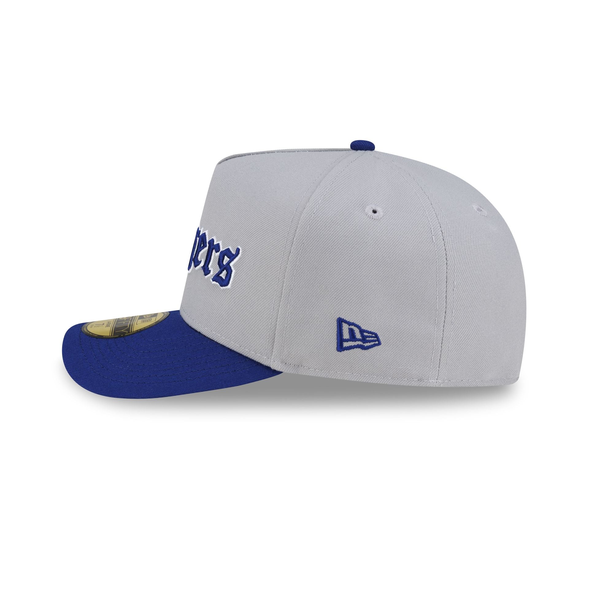 Just Caps Gothic Script Los Angeles Dodgers 59FIFTY A-Frame Fitted Hat - Image 5