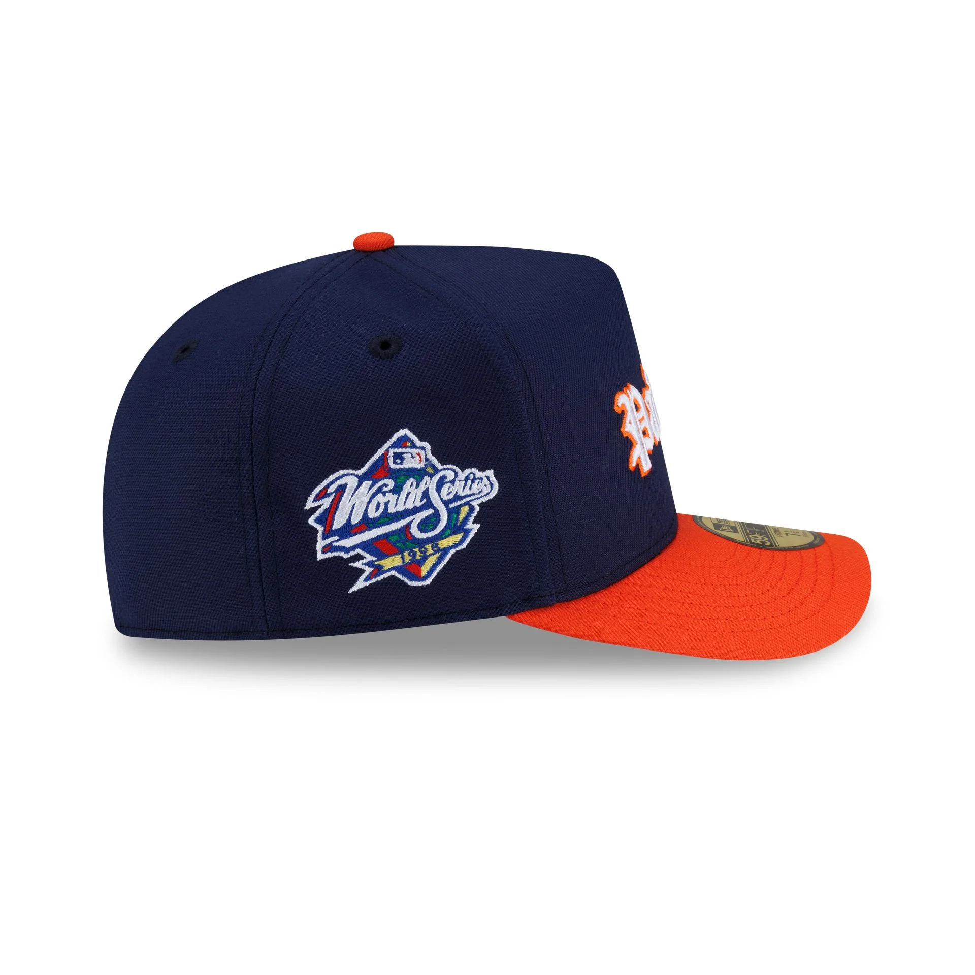 Just Caps Gothic Script San Diego Padres 59FIFTY A-Frame Fitted Hat - Image 4