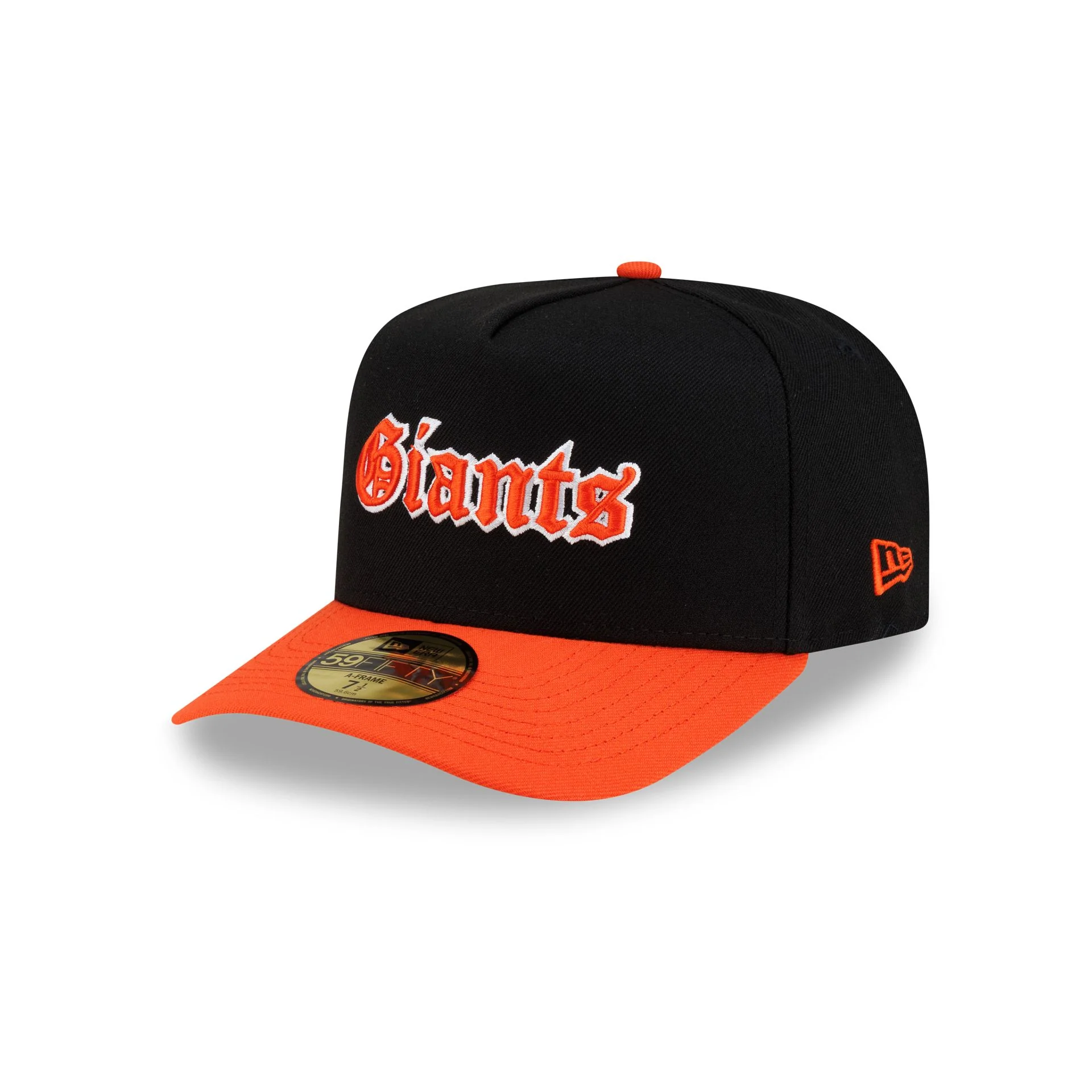 Just Caps Gothic Script San Francisco Giants 59FIFTY A-Frame Fitted Hat - Image 3
