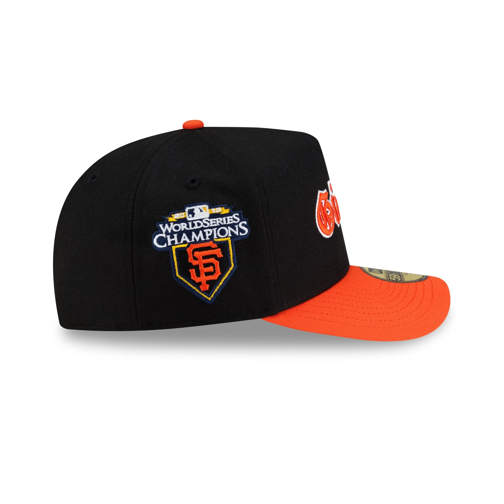 Just Caps Gothic Script San Francisco Giants 59FIFTY A-Frame Fitted Hat - Image 4