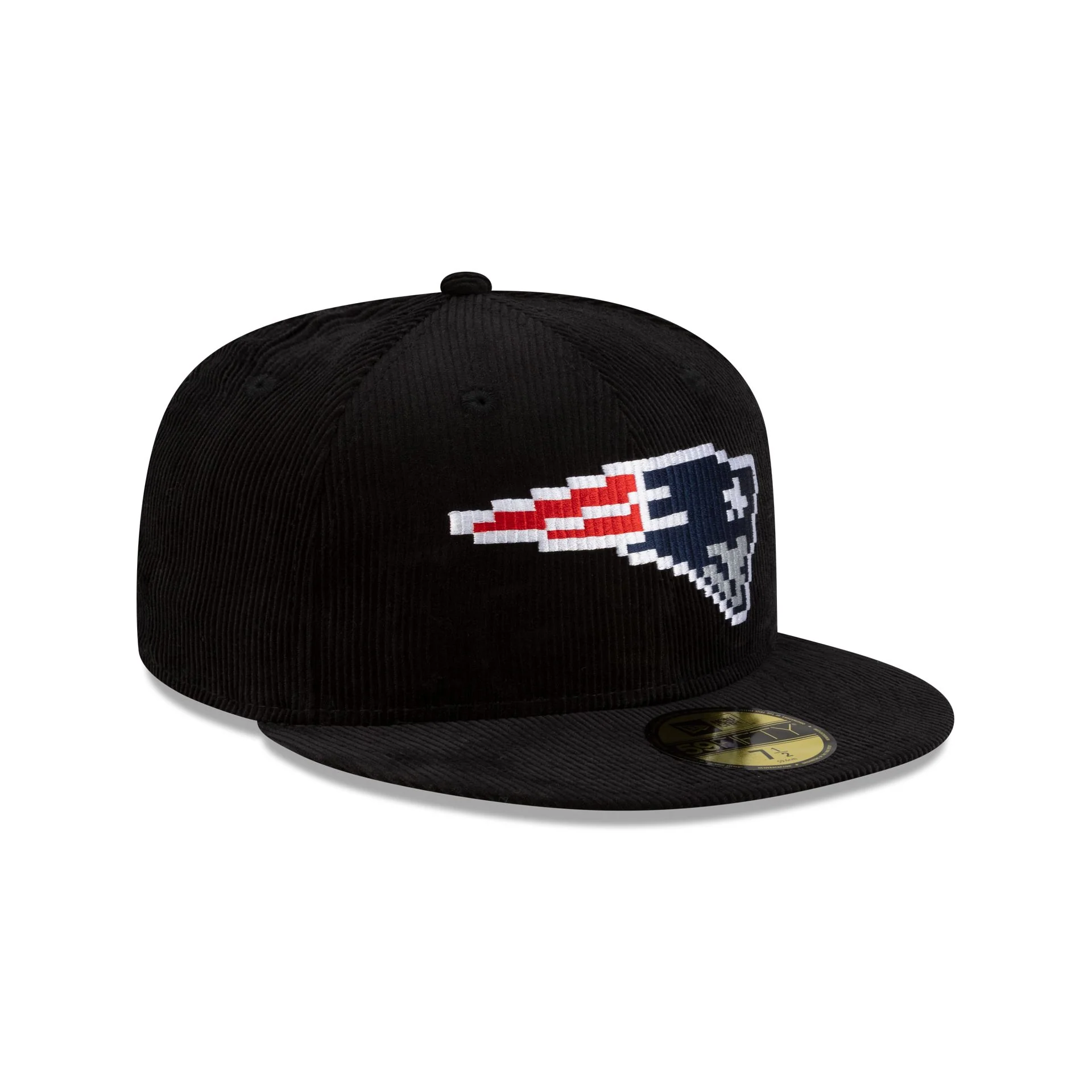 Just Caps NFL Pixelated New England Patriots 59FIFTY Fitted Hat - Image 3