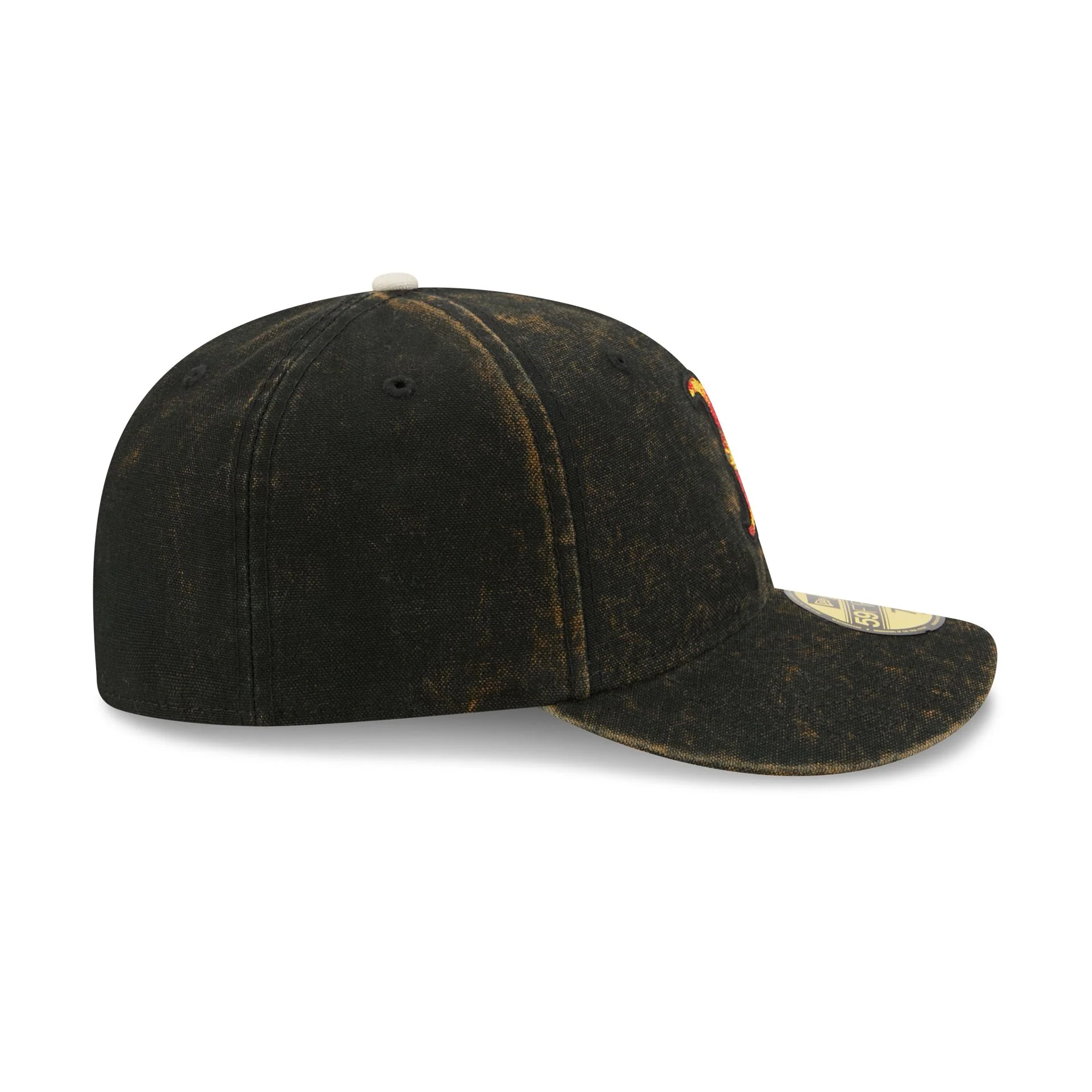 Just Caps Tie Dye Logo Boston Red Sox 59FIFTY Fitted Hat - Image 5