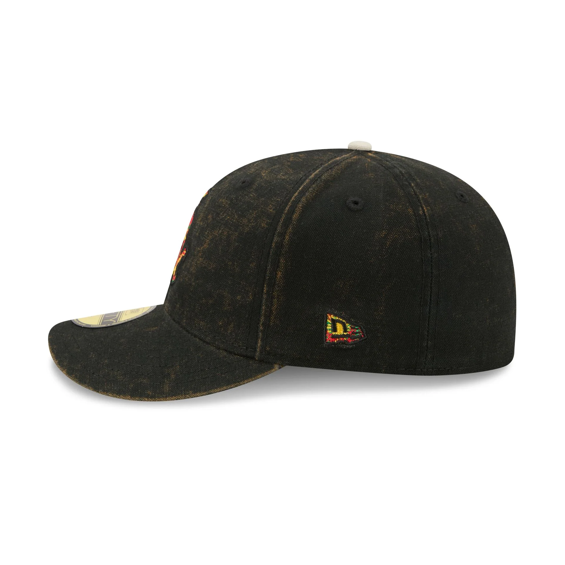 Just Caps Tie Dye Logo Chicago White Sox 59FIFTY Fitted Hat - Image 4