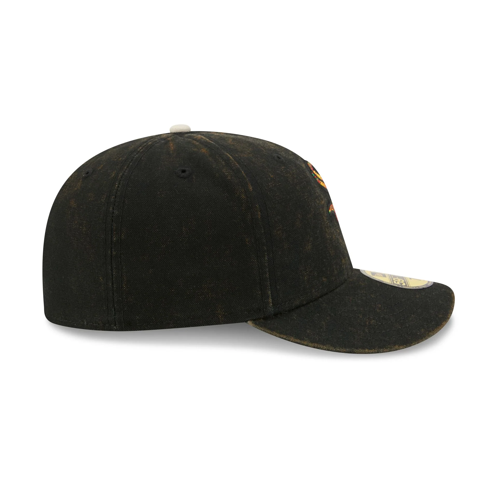 Just Caps Tie Dye Logo Chicago White Sox 59FIFTY Fitted Hat - Image 5