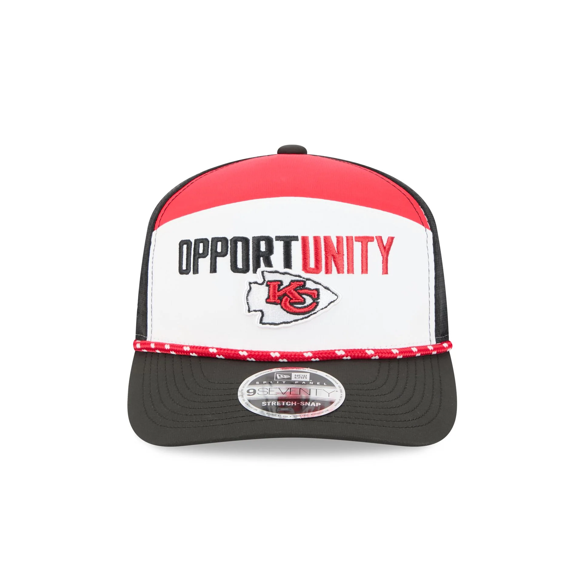 Kansas City Chiefs 2025 Inspire Change Split Panel 9SEVENTY Trucker Hat - Image 2