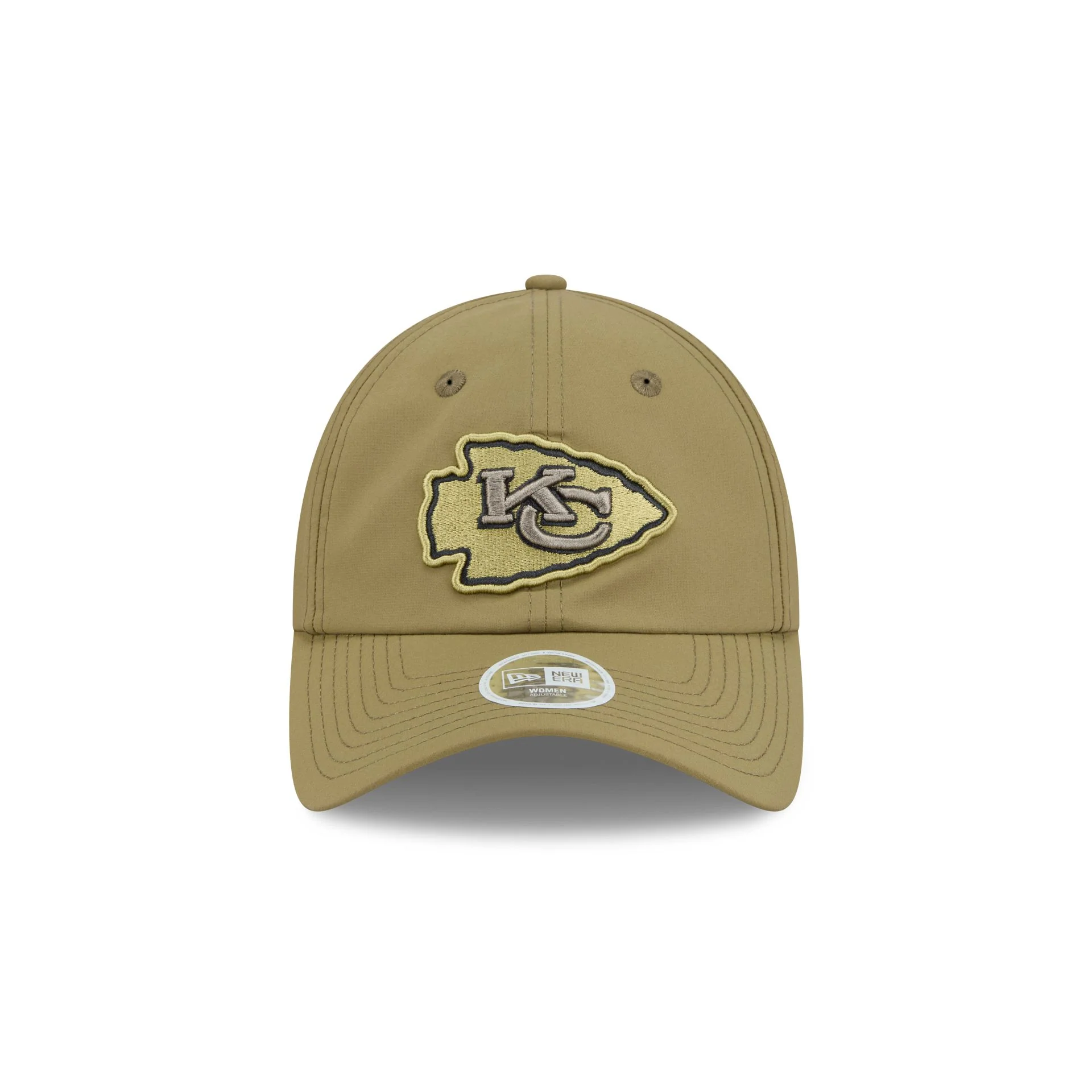 Kansas City Chiefs 2025 Salute to Service Women's Open Back Ponytail Hat - Image 2