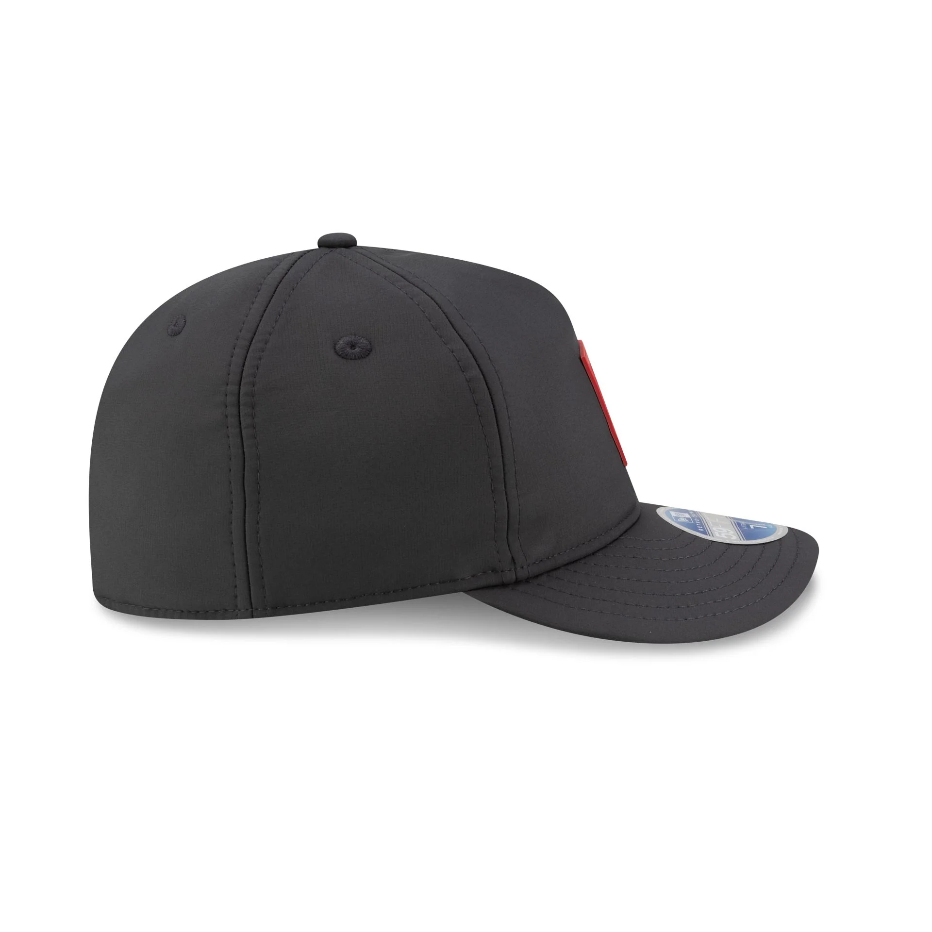 Kansas City Chiefs 2025 Sideline Cold Weather Steel Clouds Retro Crown 59FIFTY A-Frame Fitted Hat - Image 10