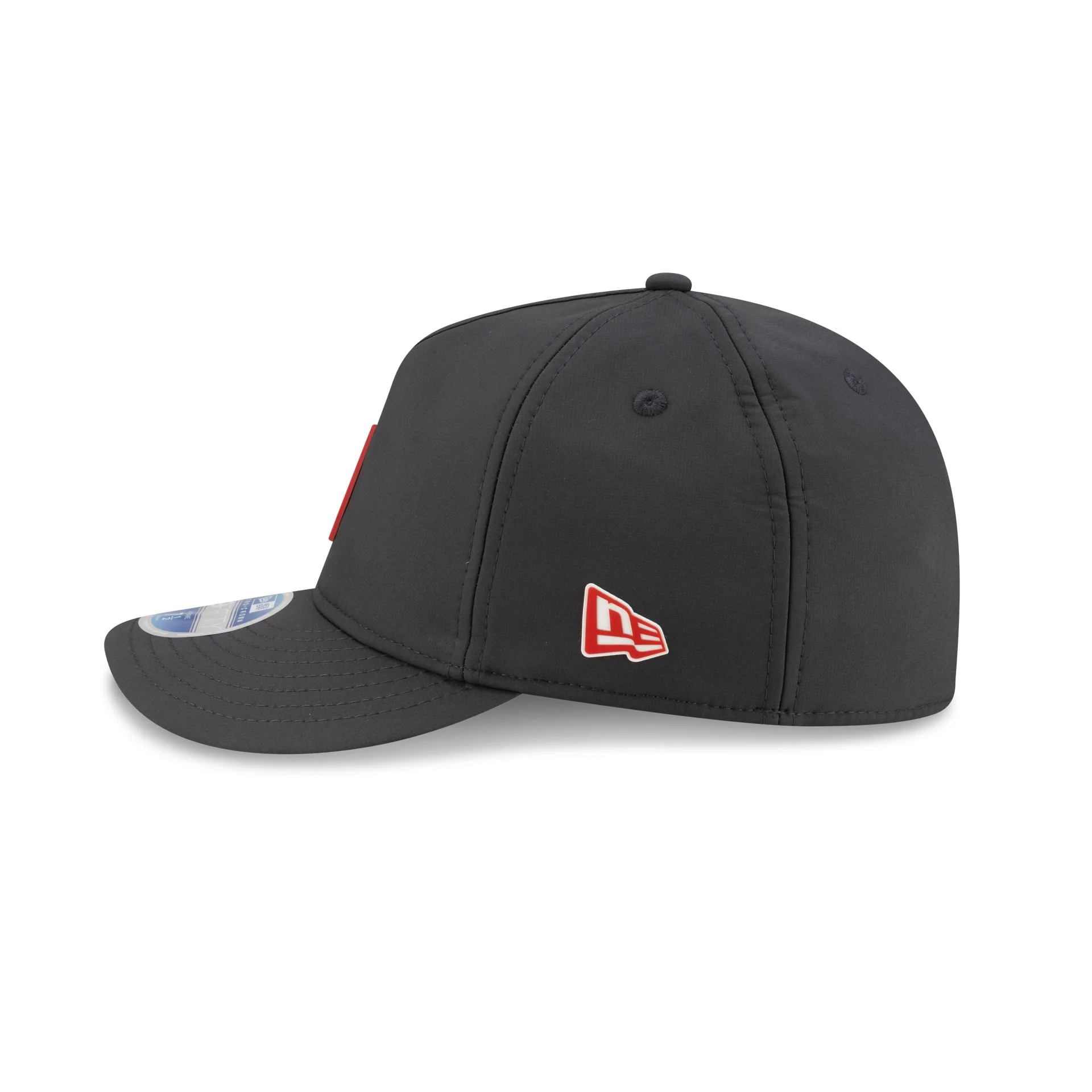 Kansas City Chiefs 2025 Sideline Cold Weather Steel Clouds Retro Crown 59FIFTY A-Frame Fitted Hat - Image 8
