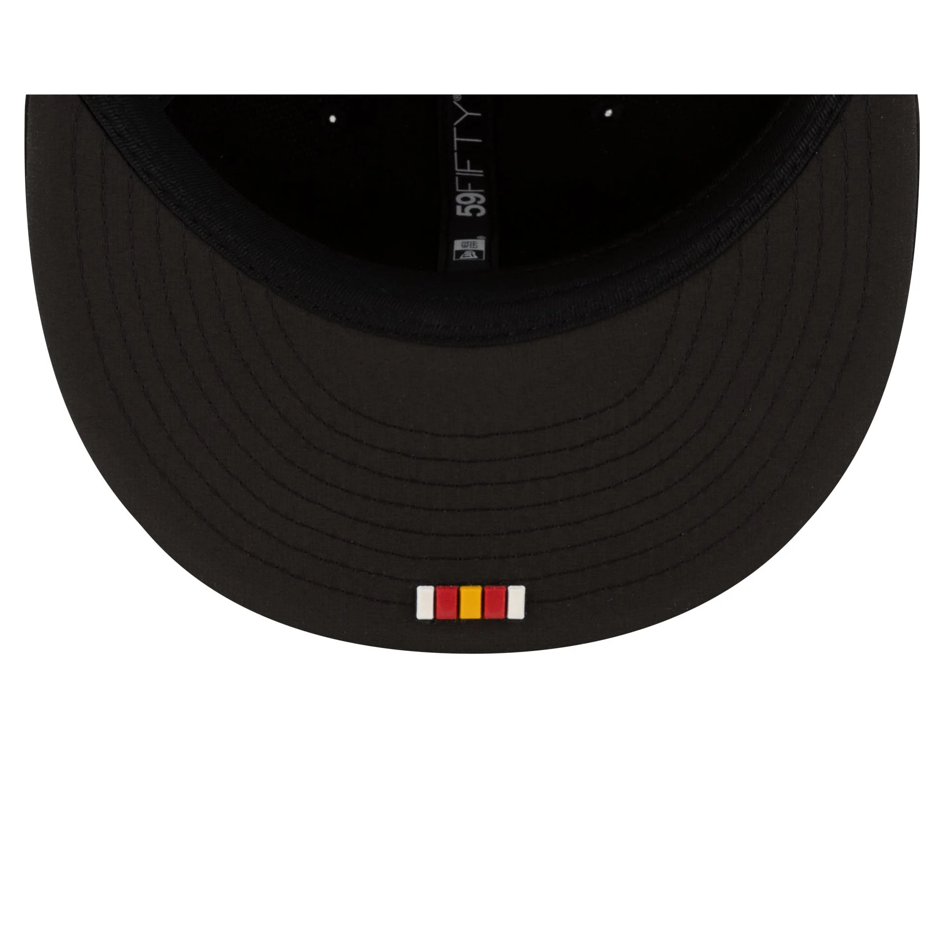 Kansas City Chiefs 2025 Sideline Hot Weather Black 59FIFTY Fitted Hat - Image 7