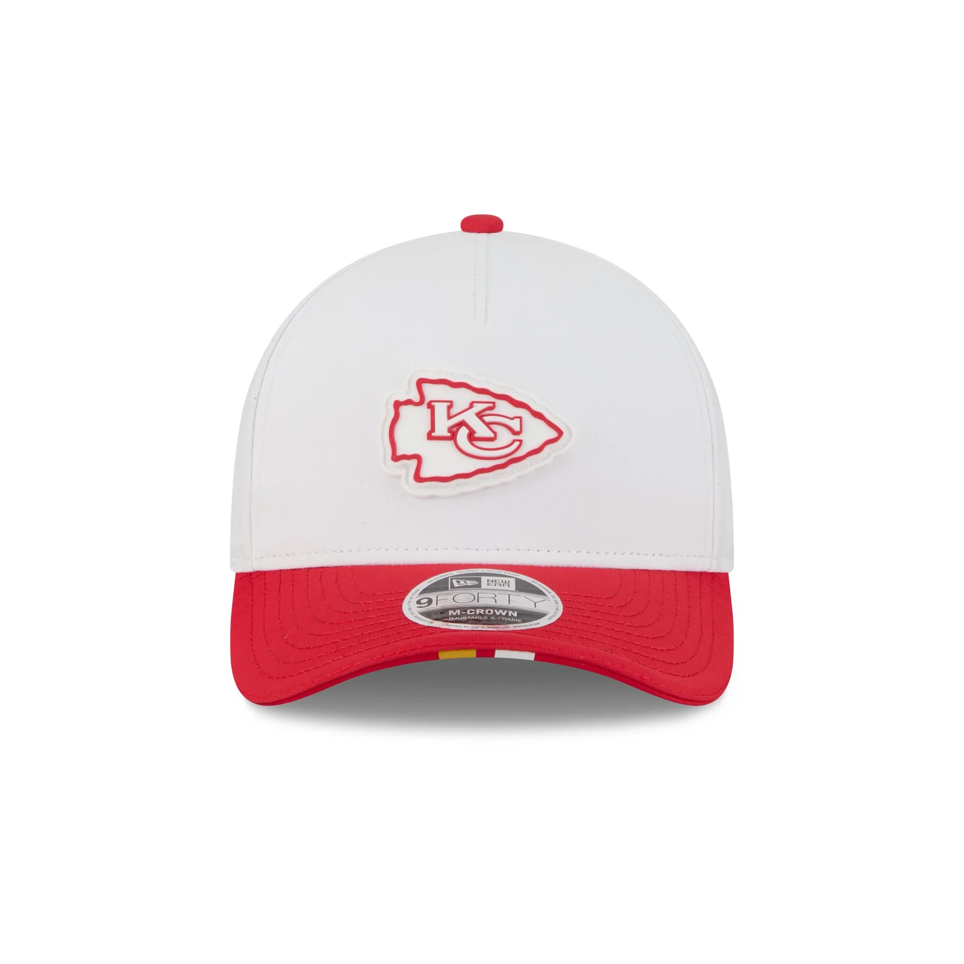 Kansas City Chiefs 2025 Training 9FORTY M-Crown A-Frame Snapback Hat - Image 2