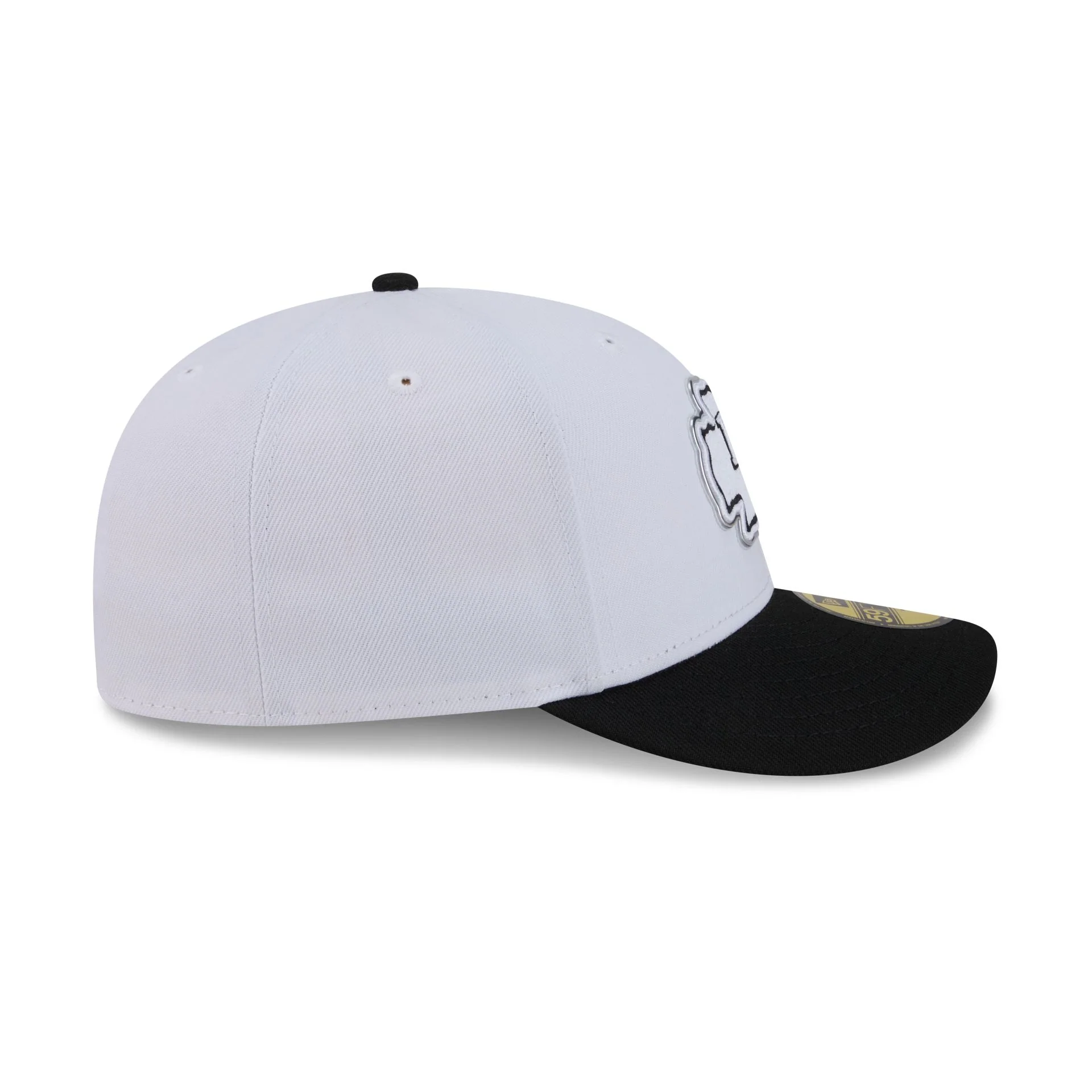 Kansas City Chiefs 2026 Draft Black and White 59FIFTY Fitted Hat - Image 5