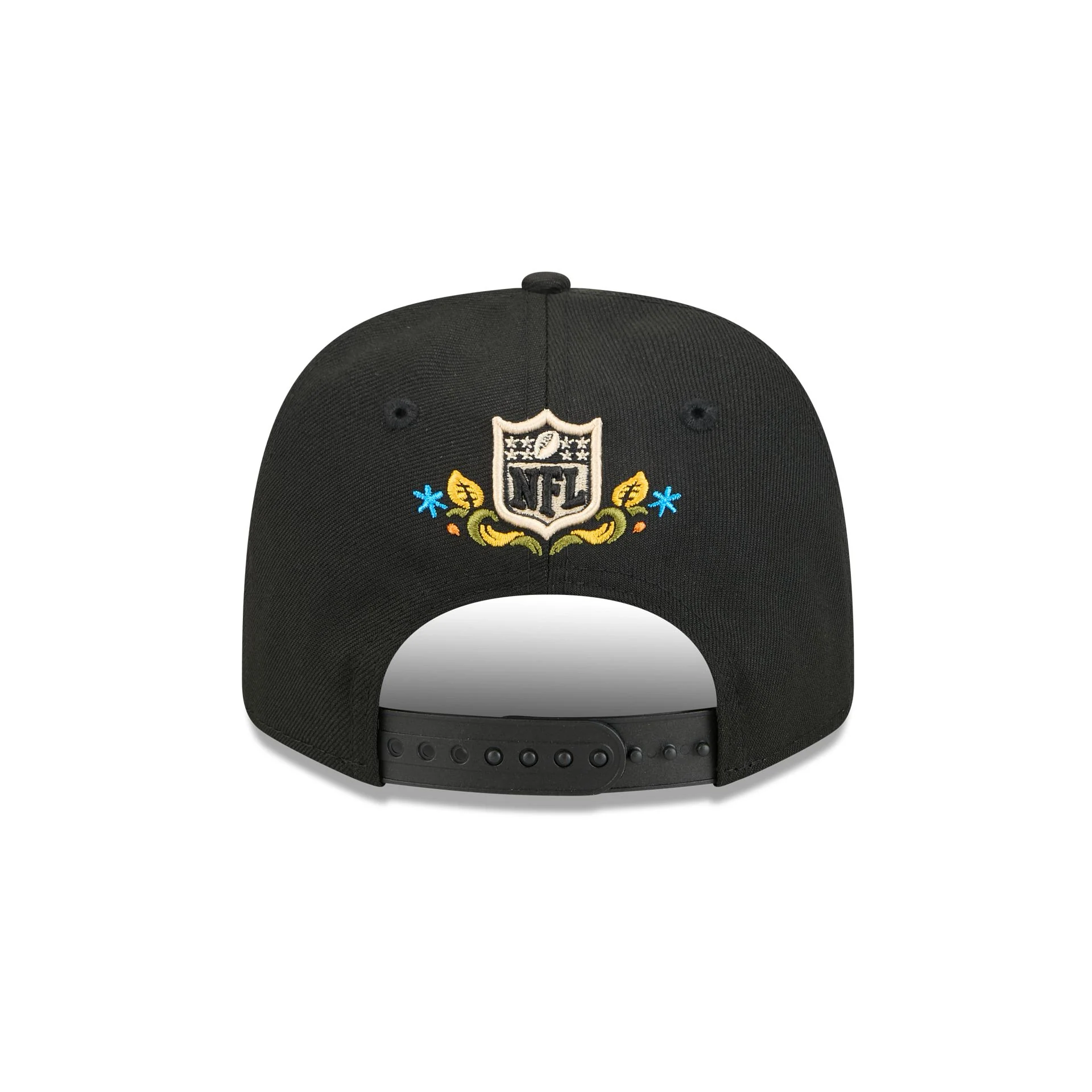 Kansas City Chiefs Black Color Pop 9SEVENTY Stretch-Snap Hat - Image 6
