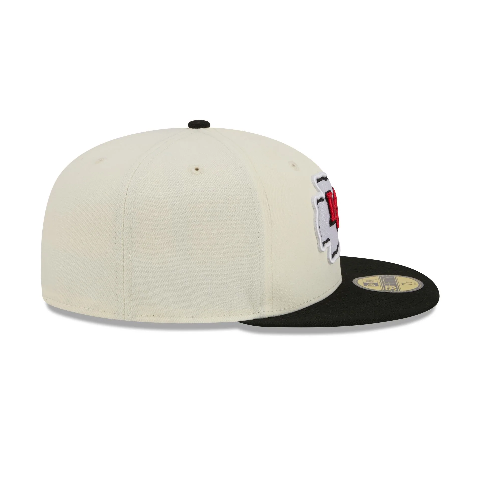 Kansas City Chiefs Chrome White Basic 59FIFTY Fitted Hat - Image 5