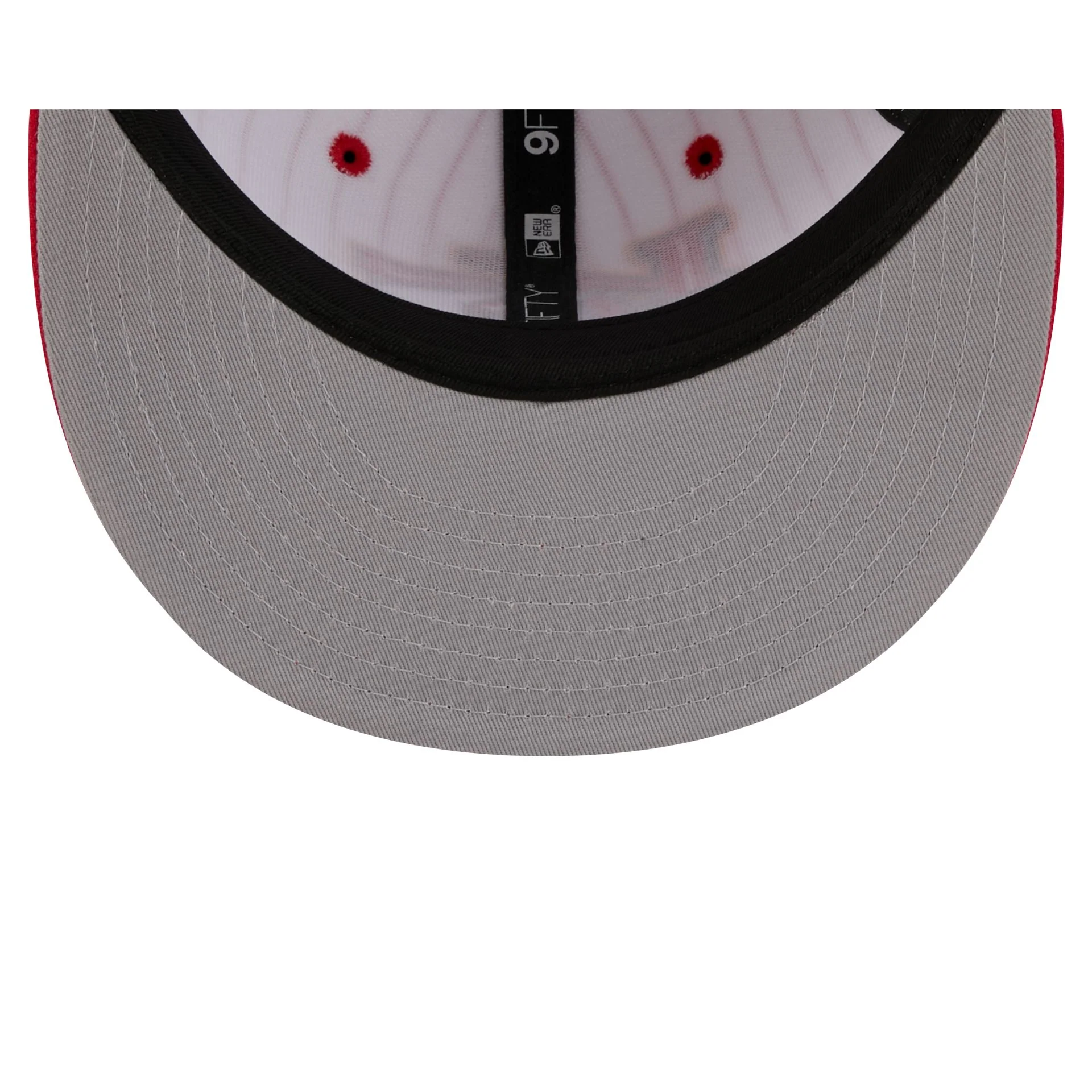 Kansas City Chiefs Deceptor Pinstripe 9FIFTY Snapback Hat - Image 8
