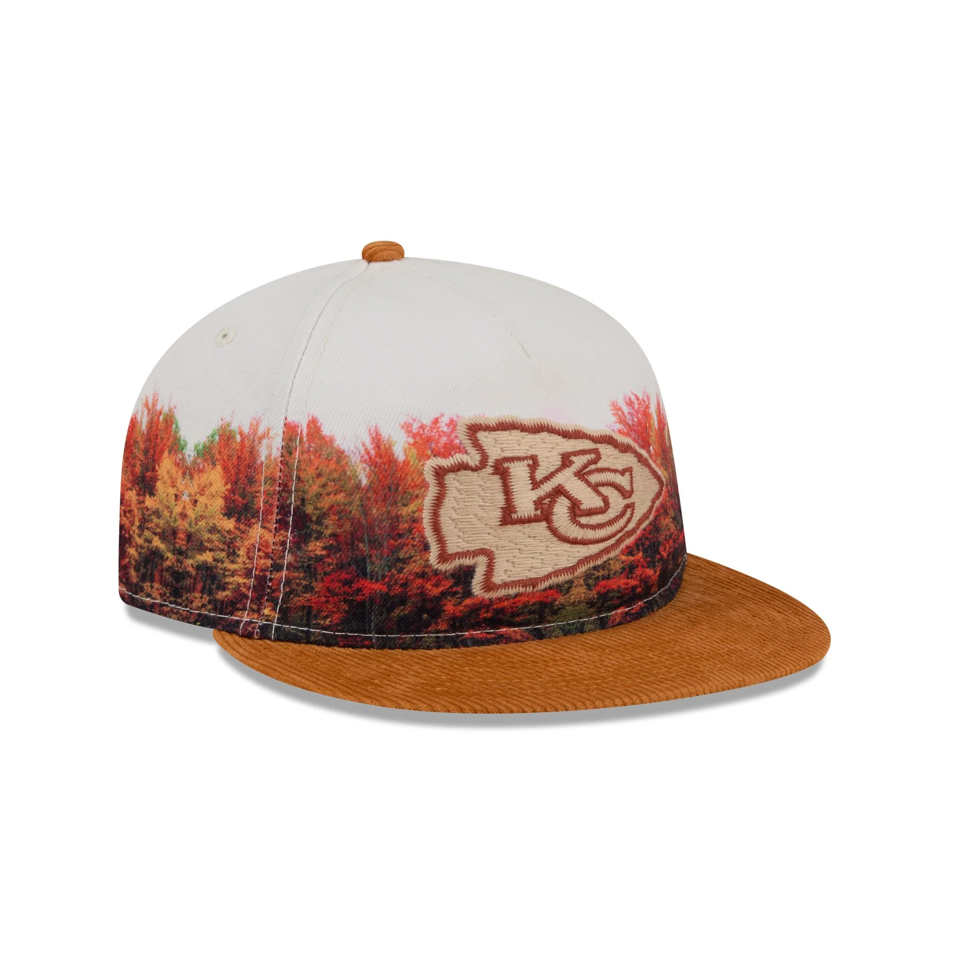 Kansas City Chiefs Fall Forest Retro Crown 9FIFTY Adjustable Hat - Image 3