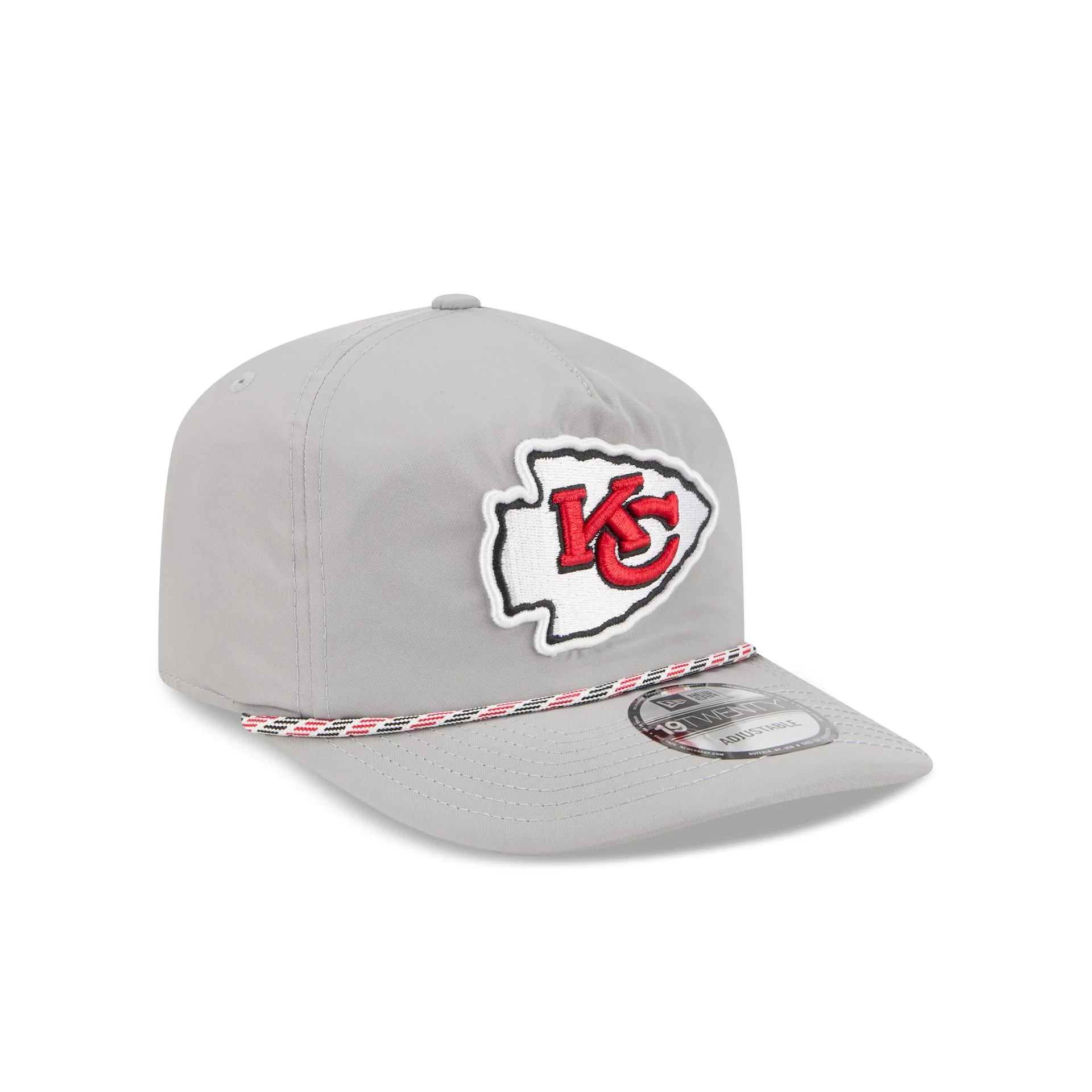 Kansas City Chiefs Gray 19TWENTY Snapback Hat - Image 3