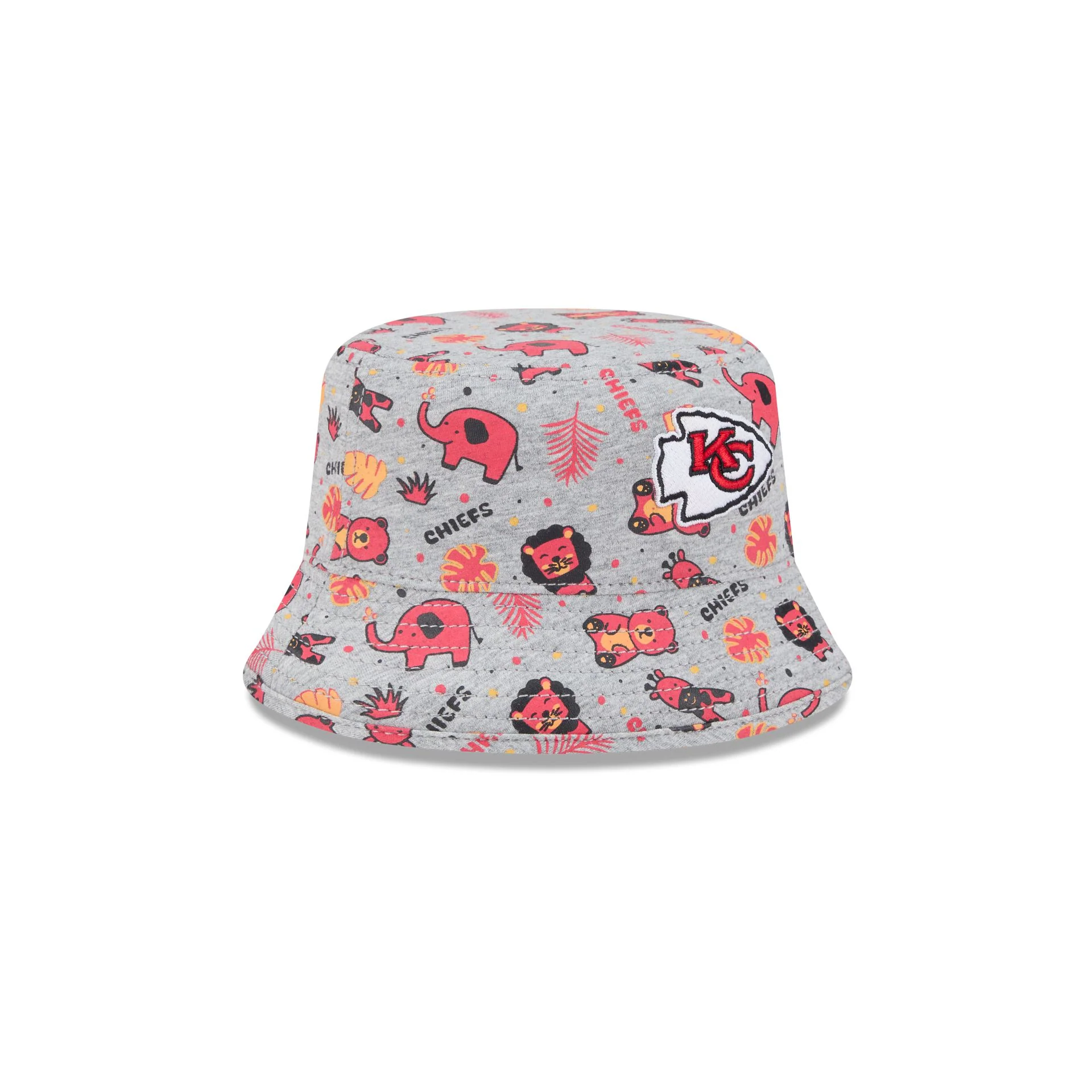Kansas City Chiefs Kids Animal Bucket Hat - Image 5
