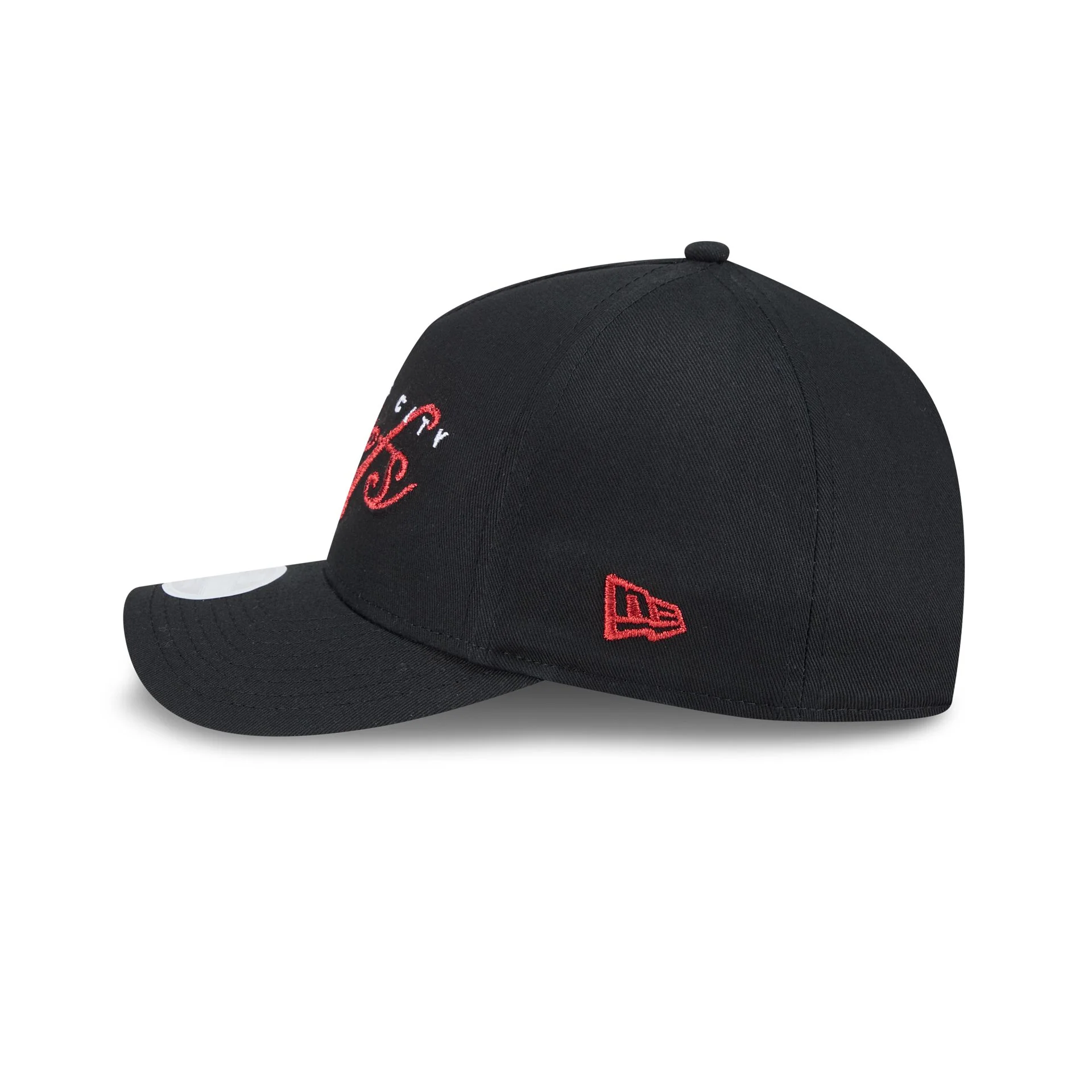 Kansas City Chiefs Metallic Women's 9FORTY M-Crown A-Frame Snapback Hat - Image 4