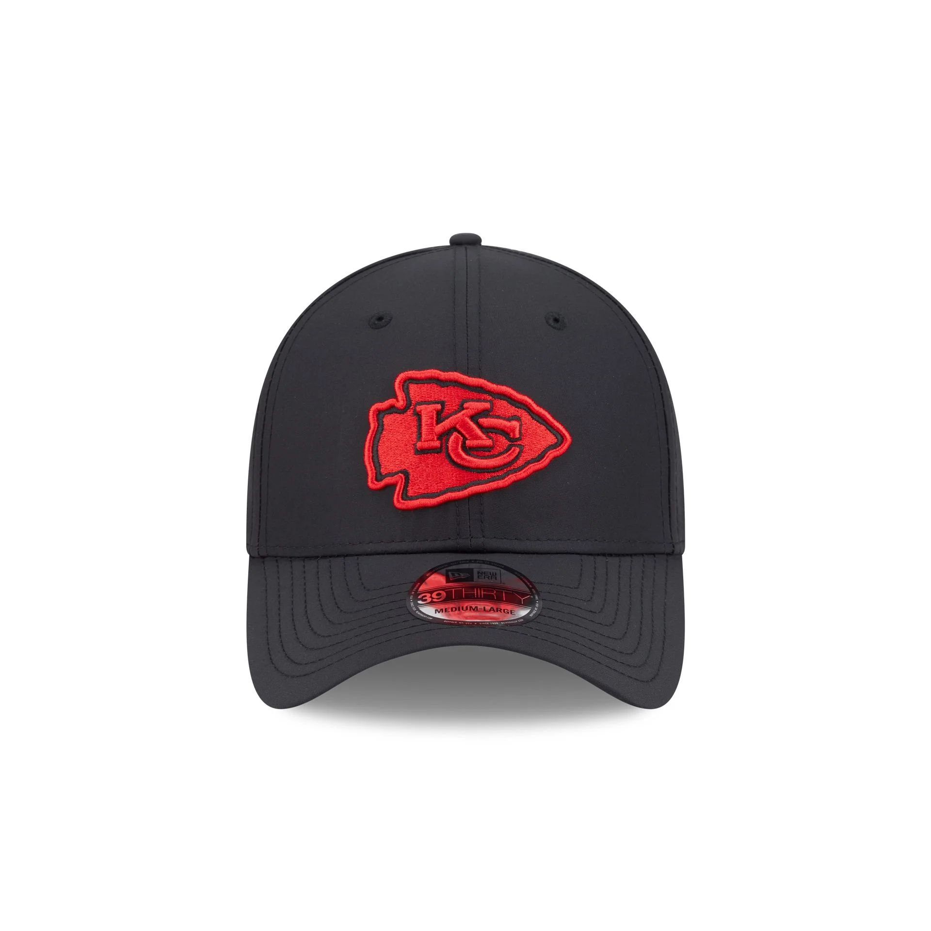 Kansas City Chiefs Night 39THIRTY Stretch Fit Hat - Image 2