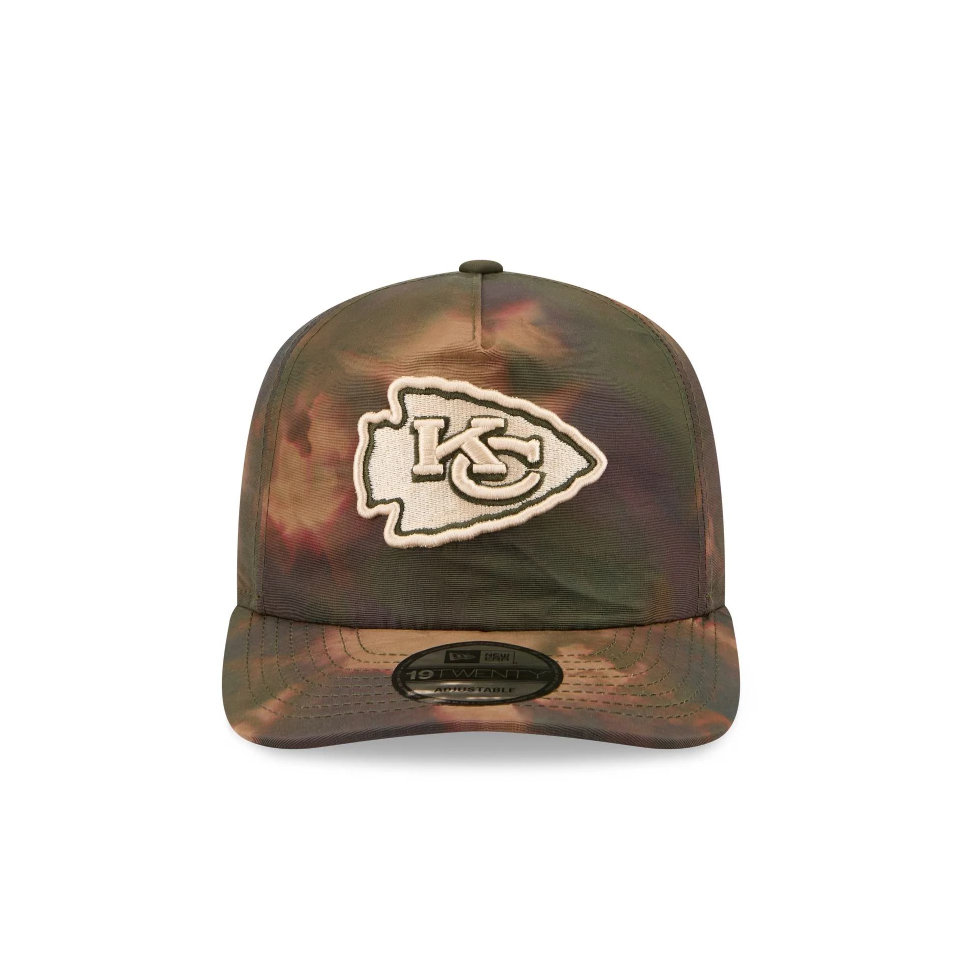 Kansas City Chiefs Three Looms Nylon Wash Dye 19TWENTY Adjustable Hat - Image 2