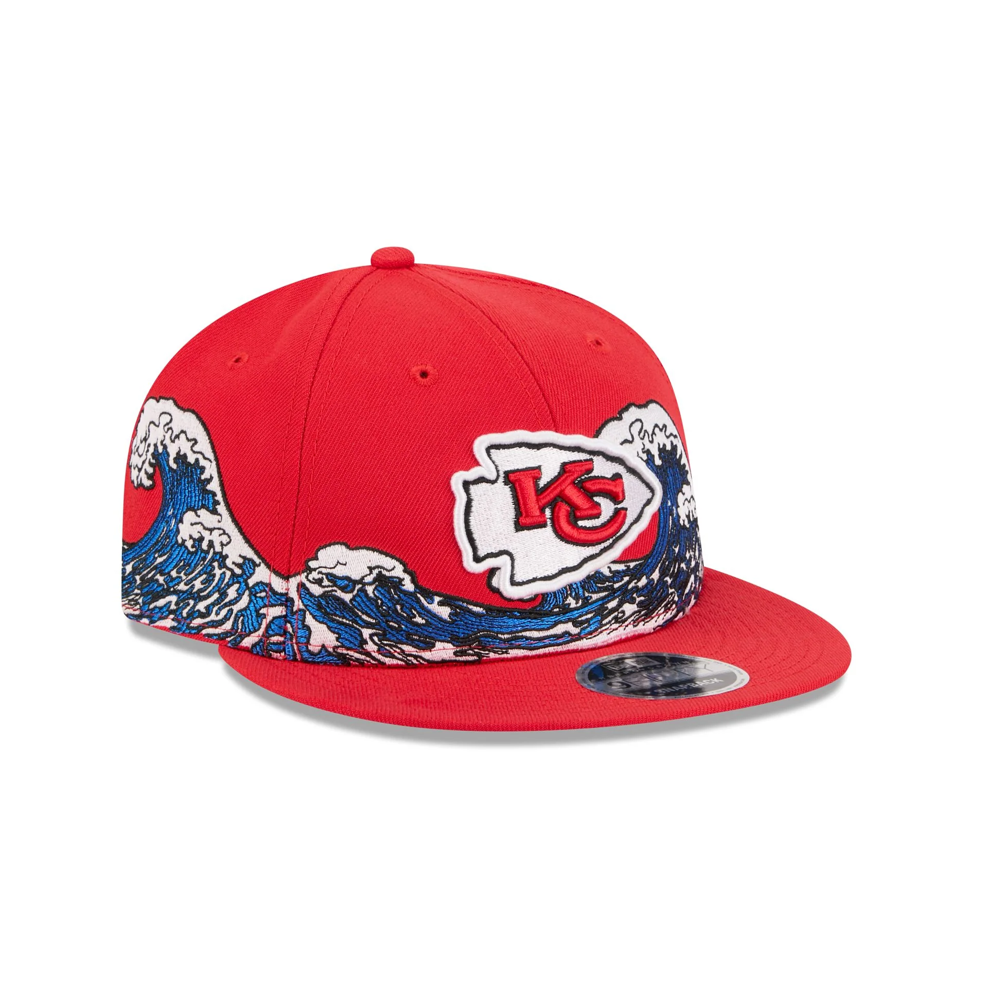 Kansas City Chiefs Tidal Flow Retro Crown 9FIFTY Adjustable Hat - Image 3