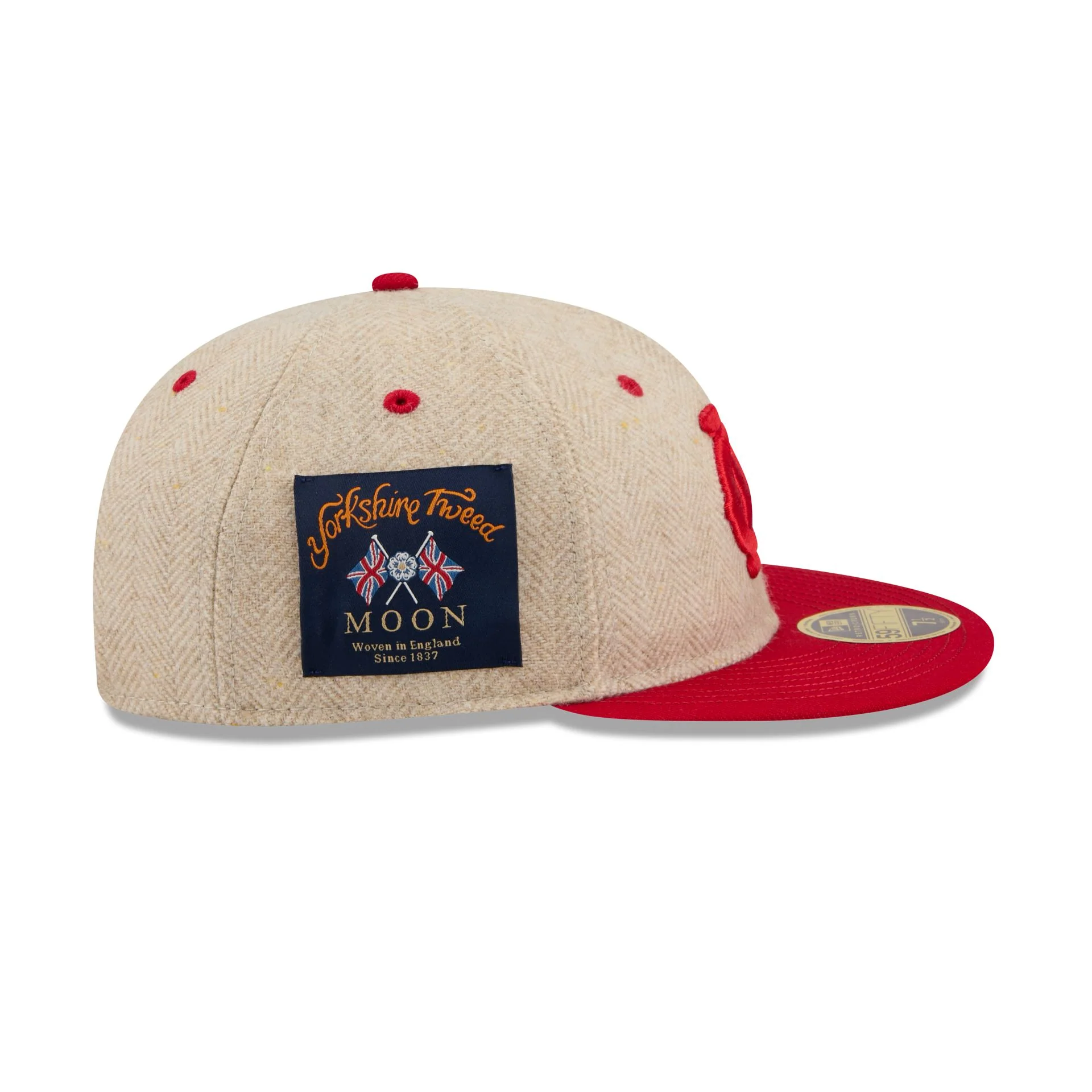 Kansas City Monarchs Jackie Robinson Yorkshire Tweed Retro Crown 59FIFTY Fitted Hat - Image 4