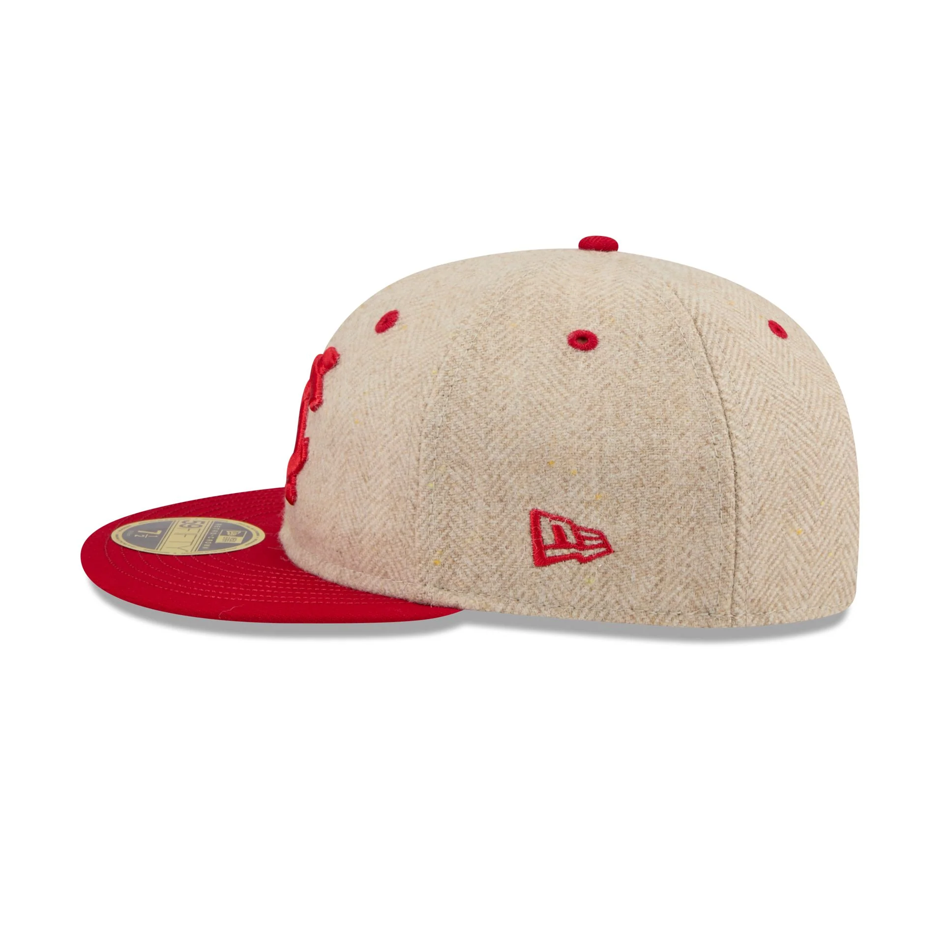 Kansas City Monarchs Jackie Robinson Yorkshire Tweed Retro Crown 59FIFTY Fitted Hat - Image 5