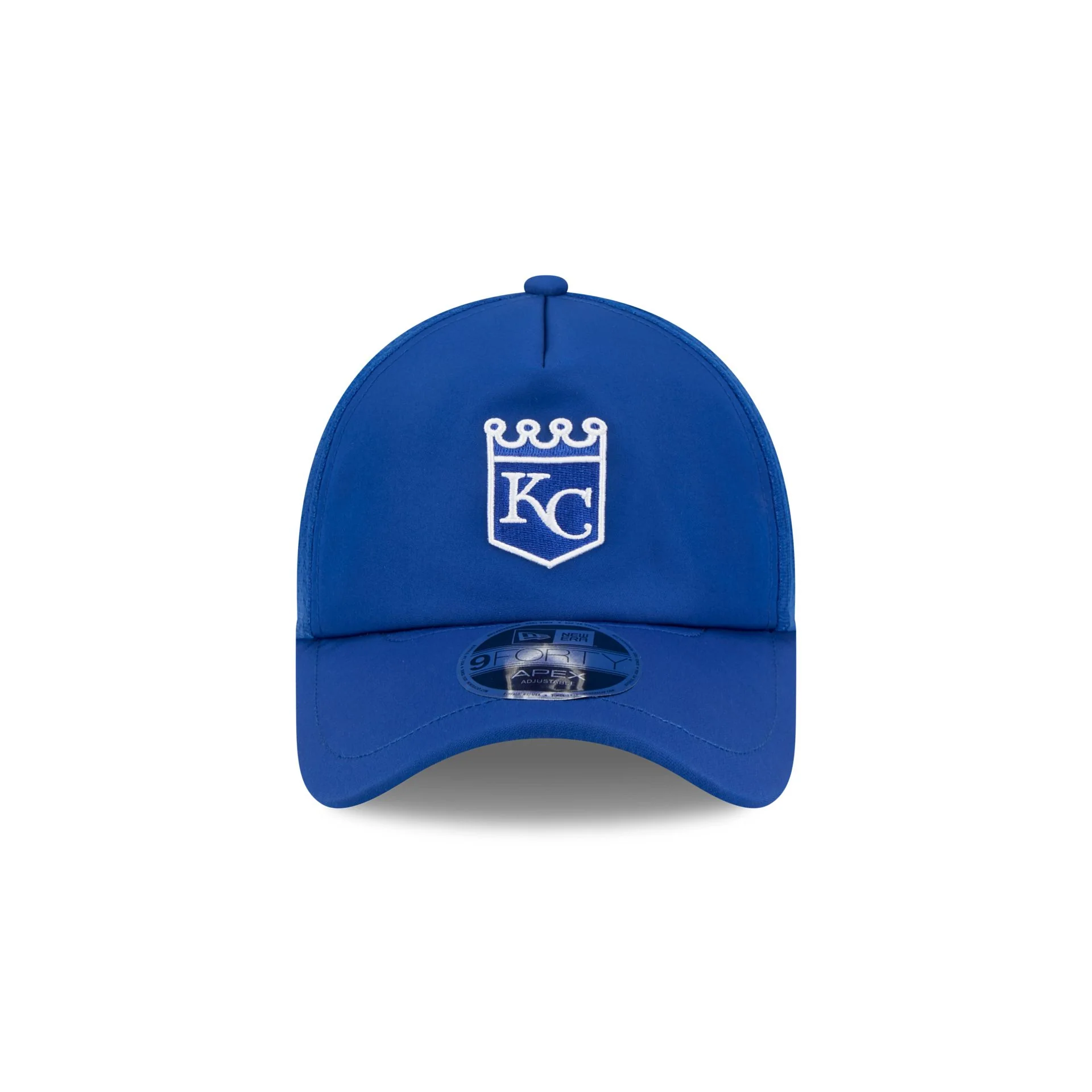 Kansas City Royals 2026 Batting Practice Alt Crown 9FORTY APEX Trucker Hat - Image 2