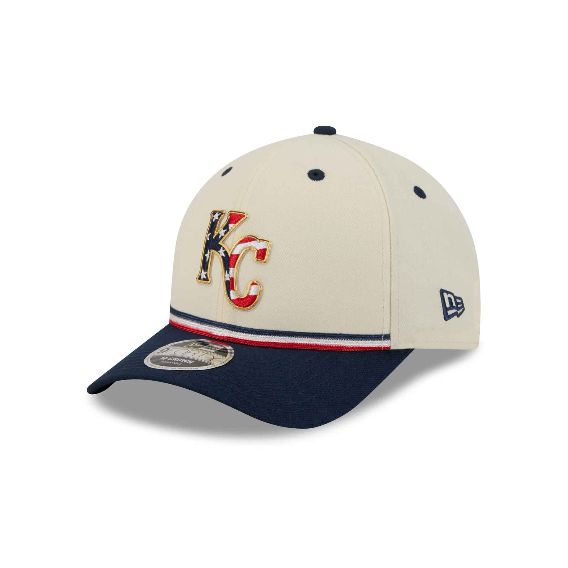 Kansas City Royals Independence Day 2026 9FORTY M-Crown Snapback Hat - Image 3