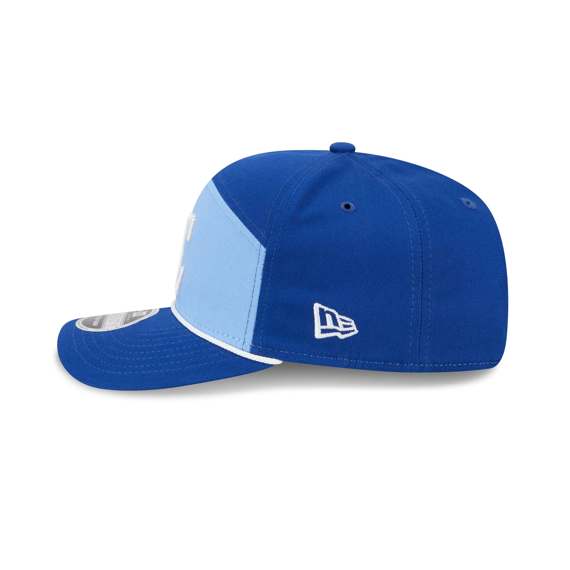 Kansas City Royals Split Panel 9SEVENTY Stretch-Snap Hat - Image 4