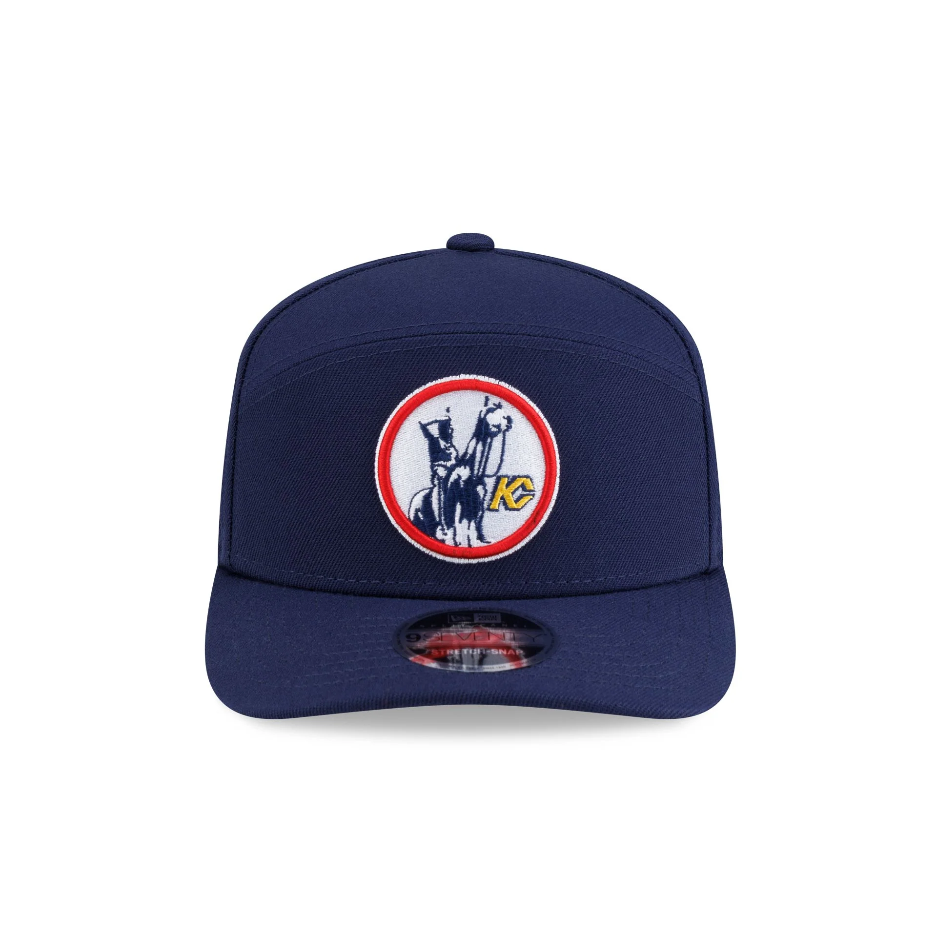 Kansas City Scouts Poly Split Panel 9SEVENTY Stretch-Snap Hat - Image 2