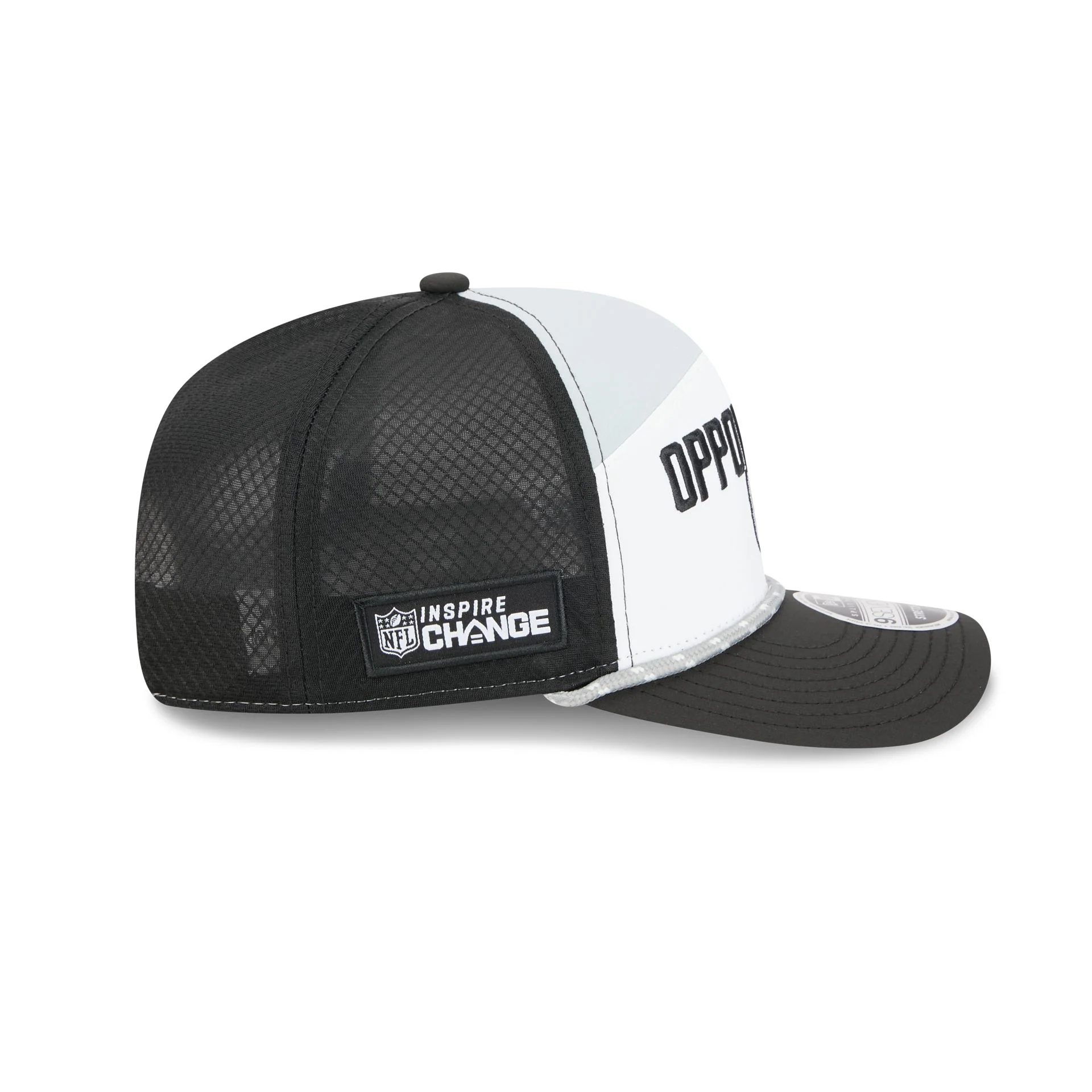 Las Vegas Raiders 2025 Inspire Change Split Panel 9SEVENTY Trucker Hat - Image 5