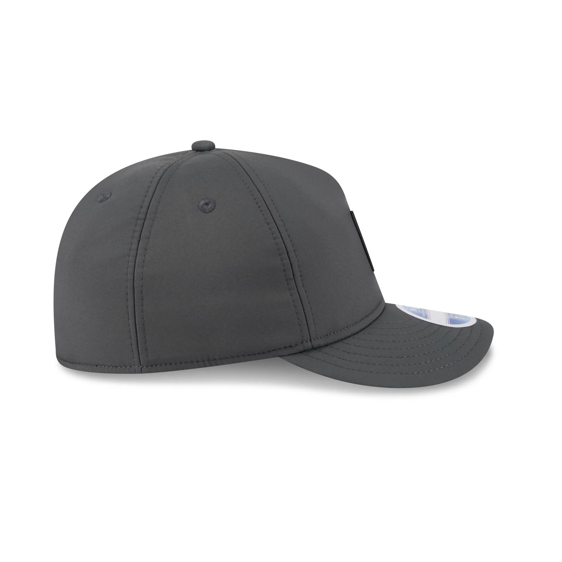 Las Vegas Raiders 2025 Sideline Cold Weather Steel Clouds Retro Crown 59FIFTY A-Frame Fitted Hat - Image 5