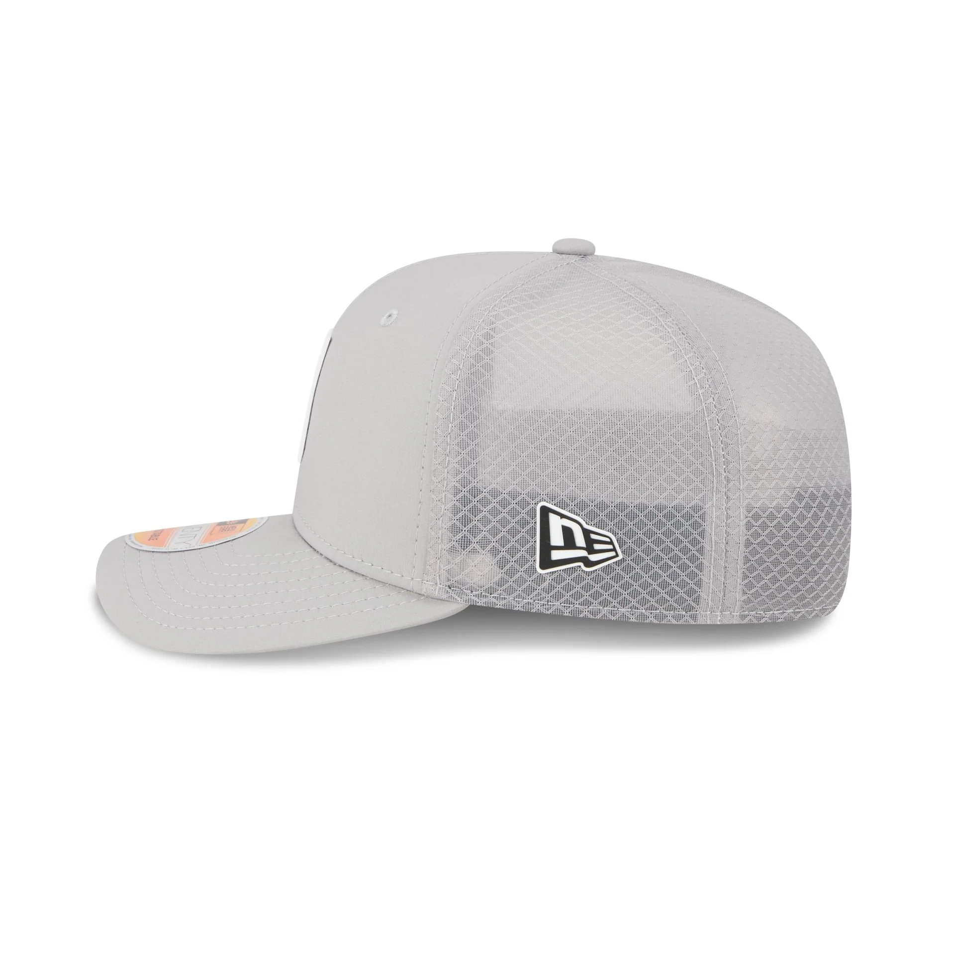 Las Vegas Raiders 2025 Sideline Hot Weather Gray 9SEVENTY Trucker Hat - Image 4