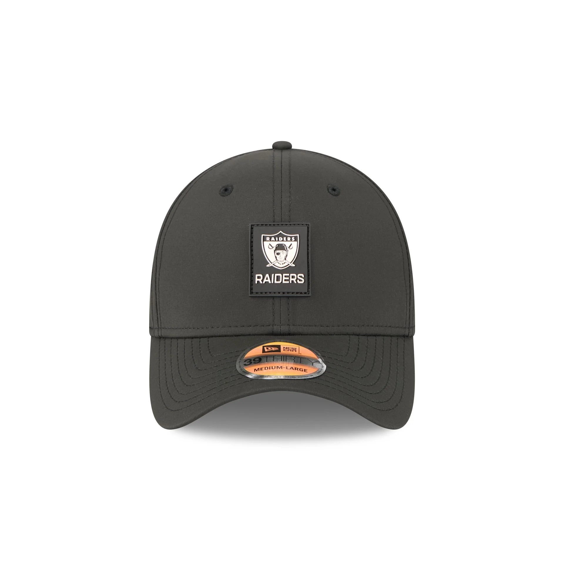 Las Vegas Raiders 2025 Sideline Hot Weather Historic 39THIRTY Stretch Fit Hat - Image 2
