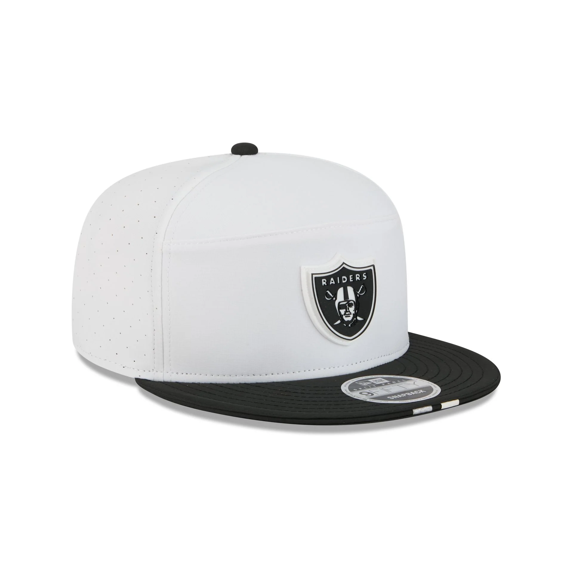 Las Vegas Raiders 2025 Training Split Panel 9FIFTY Snapback Hat - Image 3