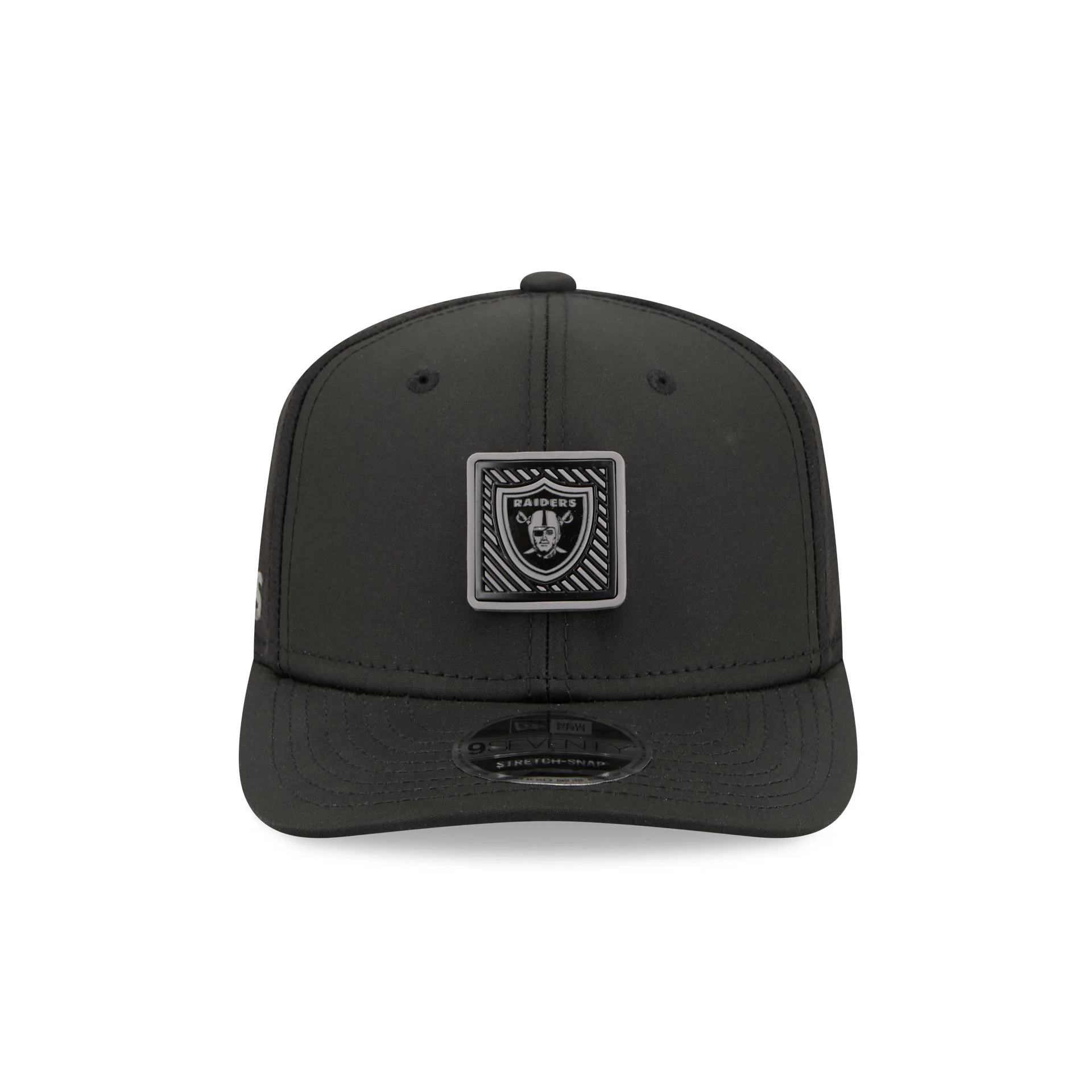 Las Vegas Raiders 2026 Training Black 9SEVENTY Stretch-Snap Hat - Image 2