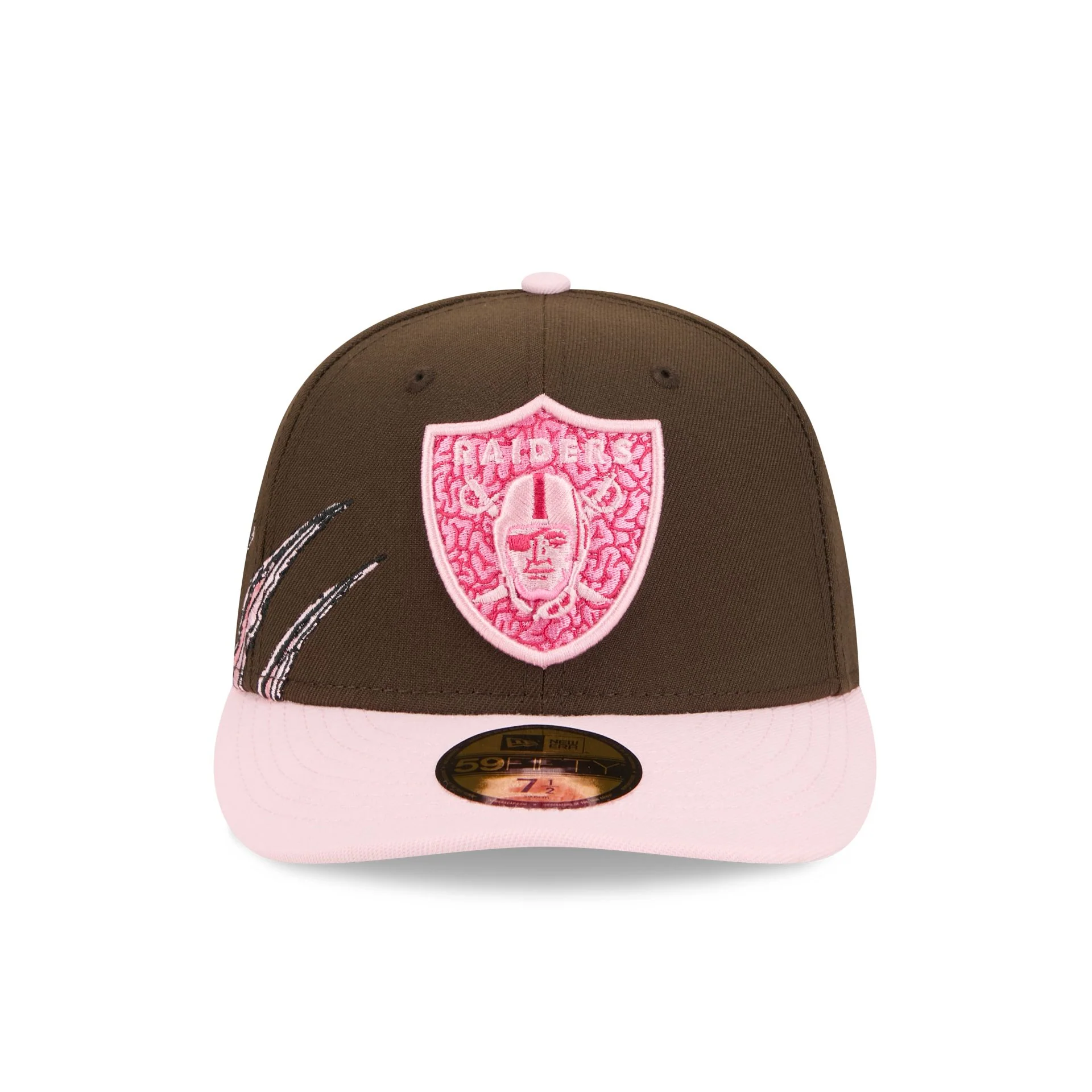 Las Vegas Raiders Brains 59FIFTY Fitted Hat - Image 2
