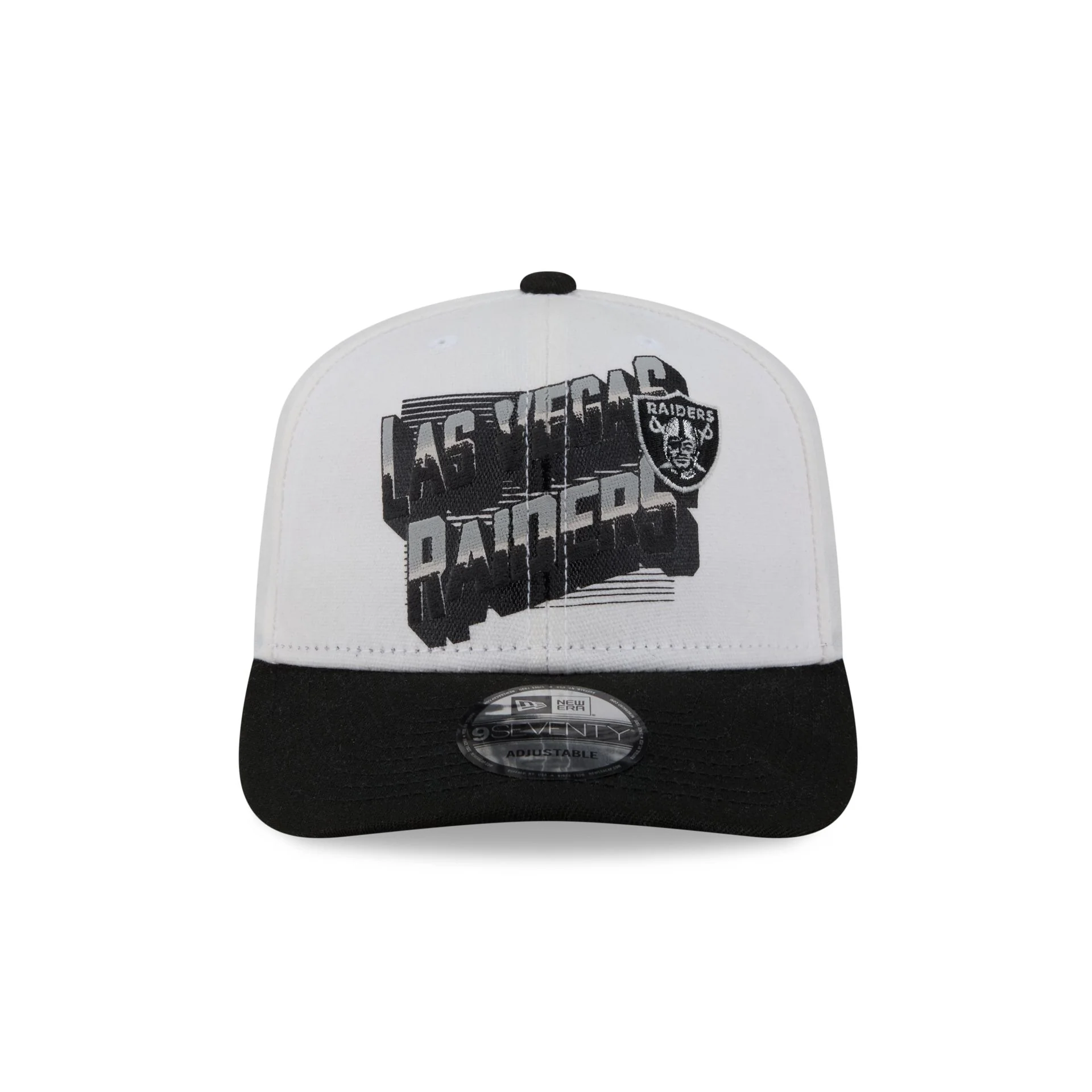 Las Vegas Raiders Duck Cloth 9SEVENTY Adjustable Hat - Image 2