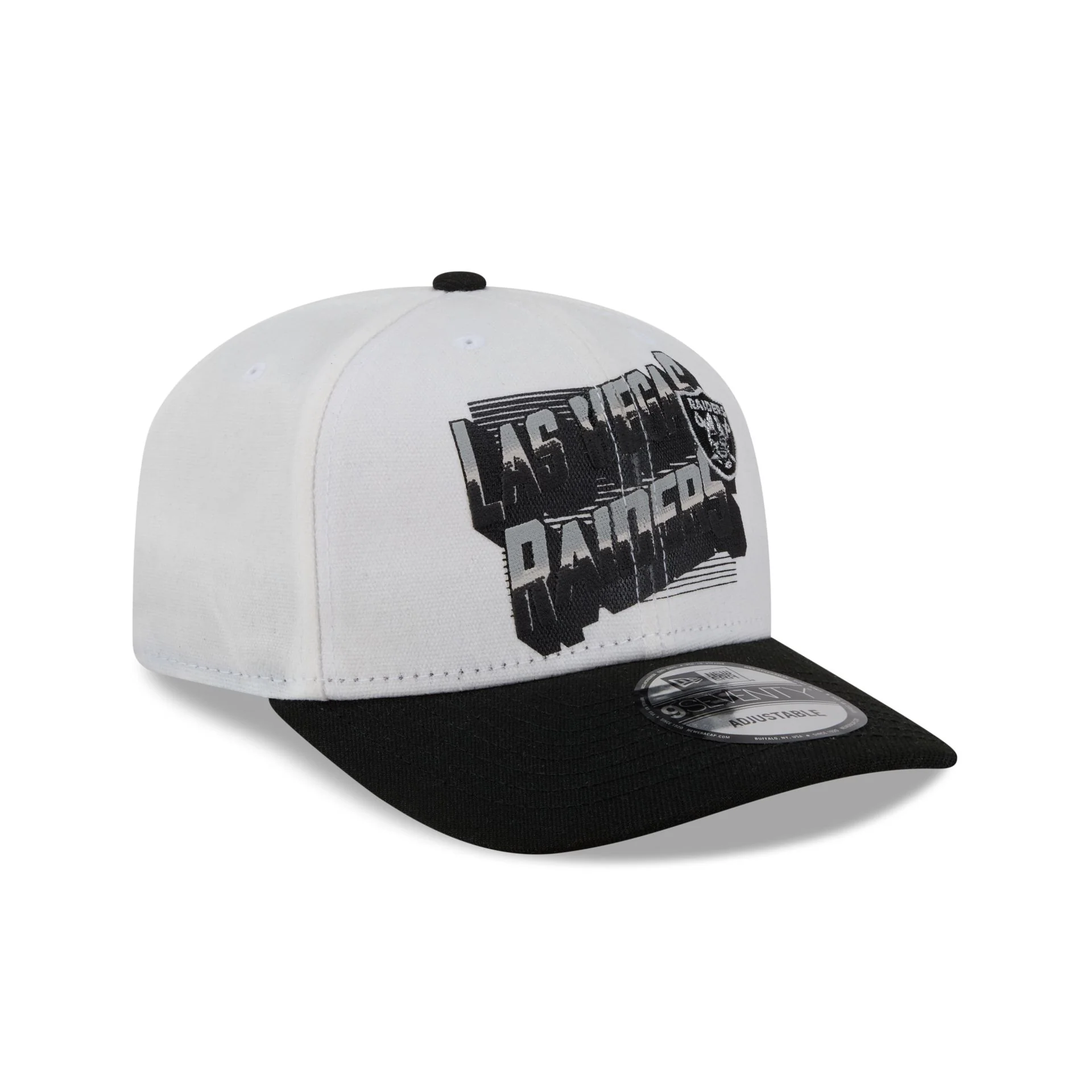 Las Vegas Raiders Duck Cloth 9SEVENTY Adjustable Hat - Image 3
