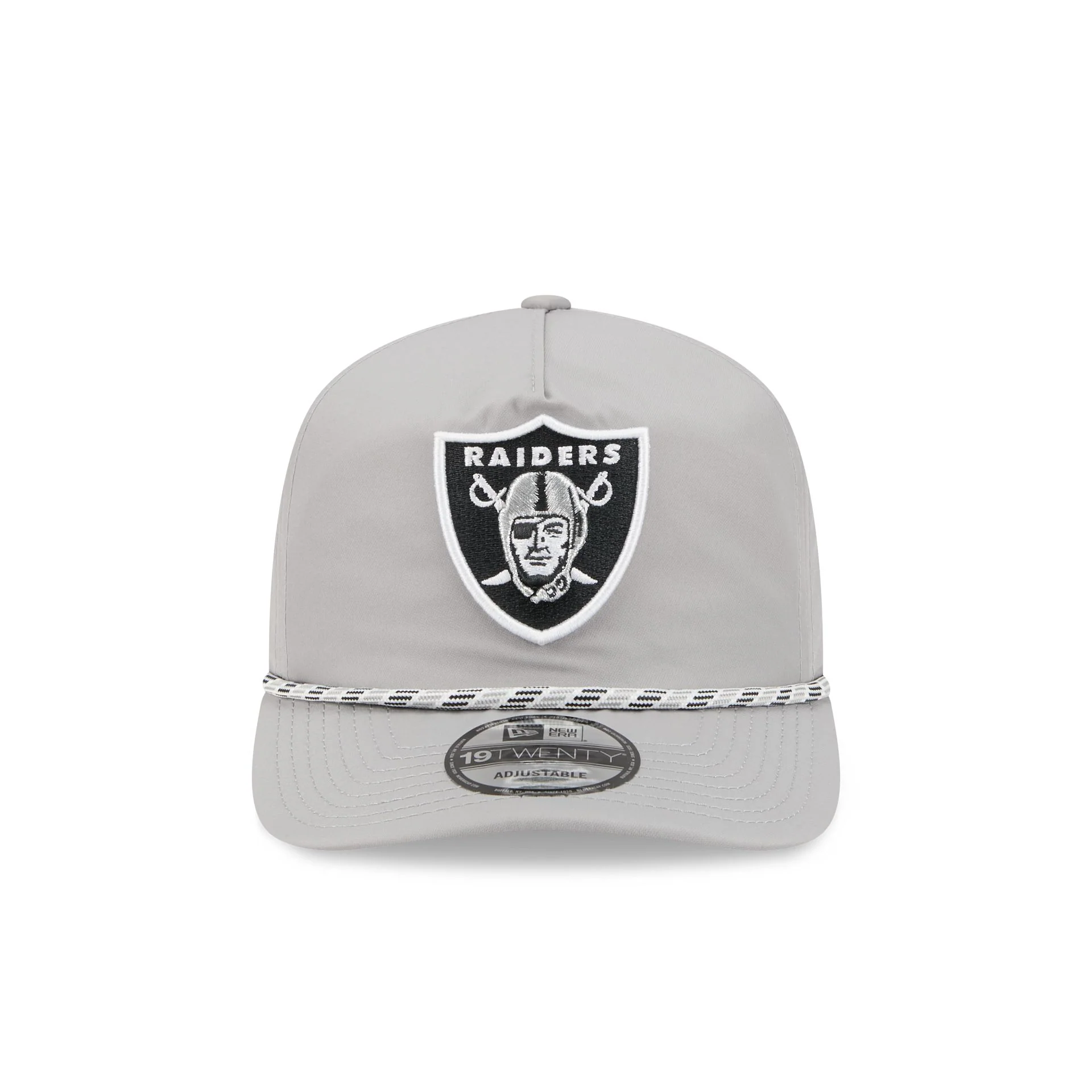Las Vegas Raiders Gray 19TWENTY Snapback Hat - Image 2