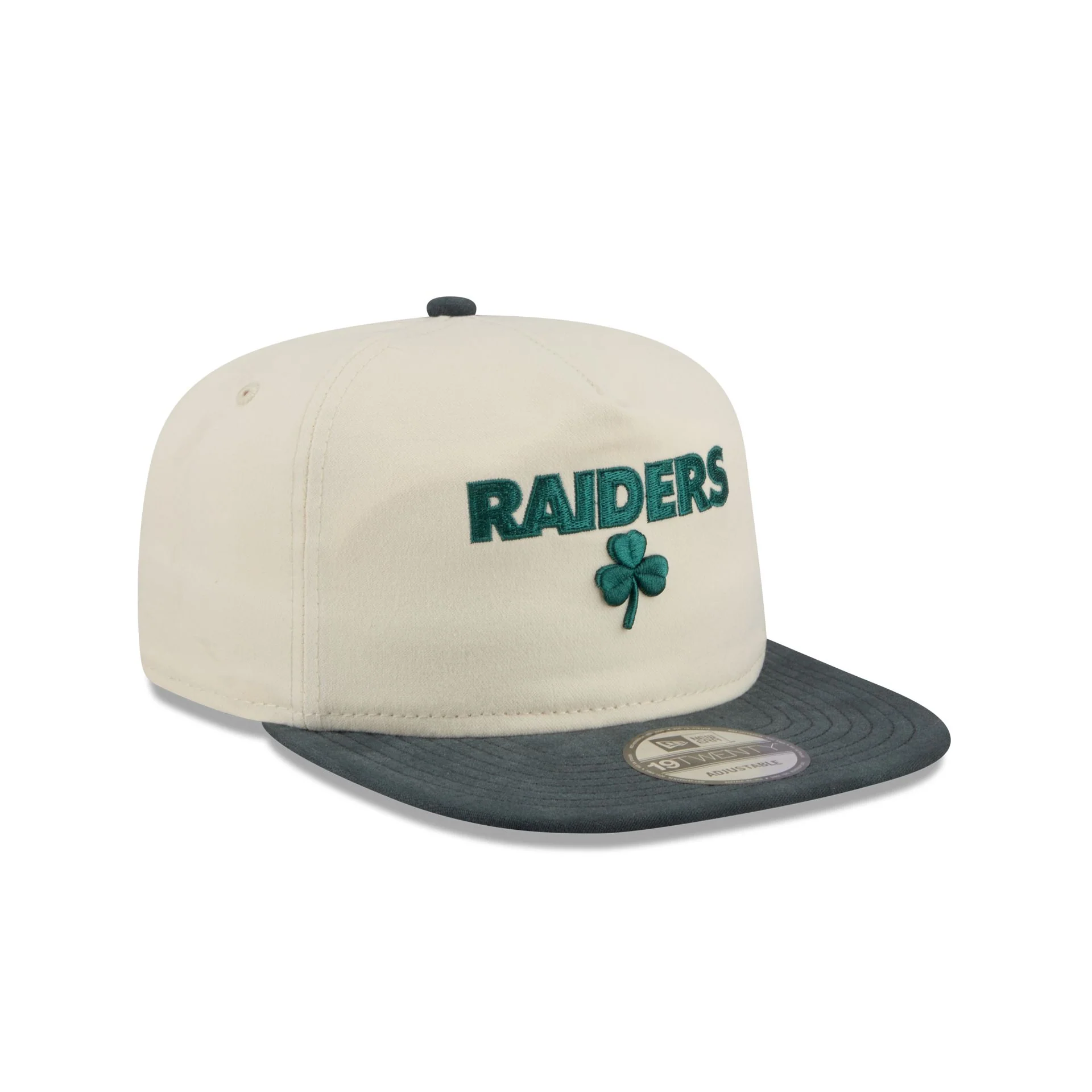 Las Vegas Raiders Metallic Logo 19TWENTY Adjustable Hat - Image 3