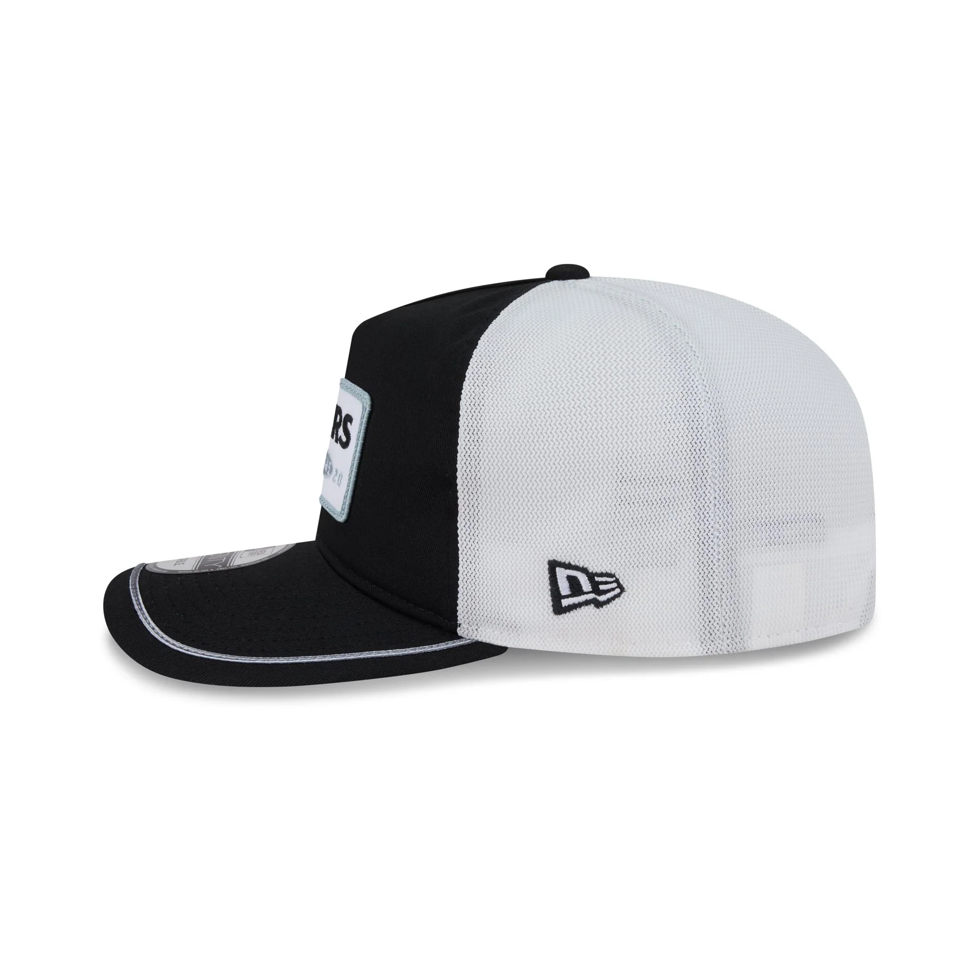 Las Vegas Raiders Patch 19TWENTY Trucker Hat - Image 4