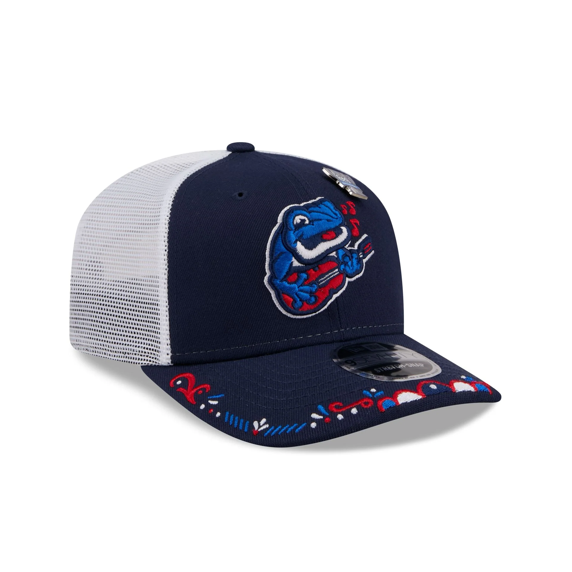 Lehigh Valley IronPigs 2026 Copa de la Diversión 9SEVENTY Trucker Hat - Image 3